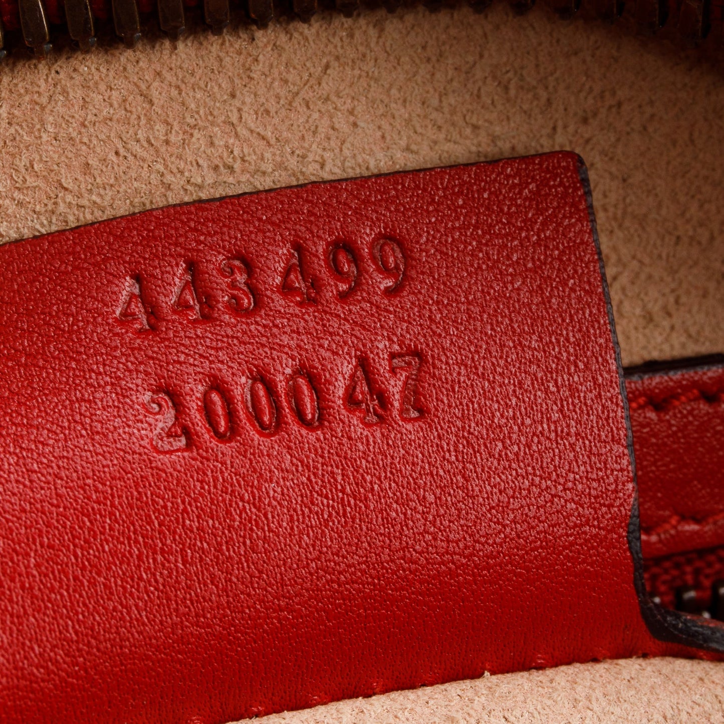 Gucci Red Calfskin Medium GG Marmont Chain Shoulder Bag