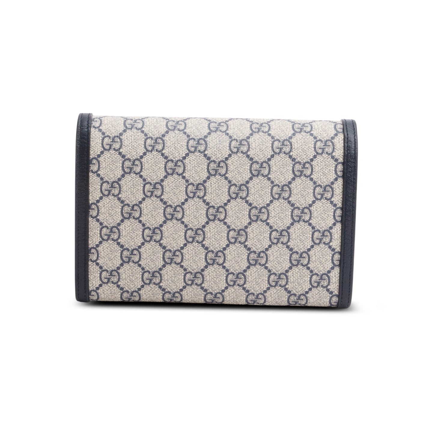 Gucci Beige/Blue Dionysus GG Supreme Wallet on Chain