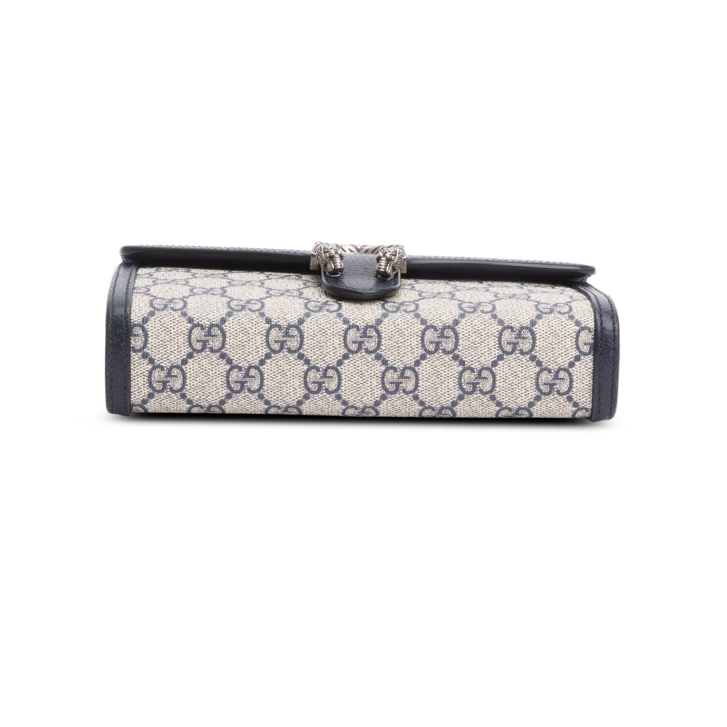 Gucci Beige/Blue Dionysus GG Supreme Wallet on Chain