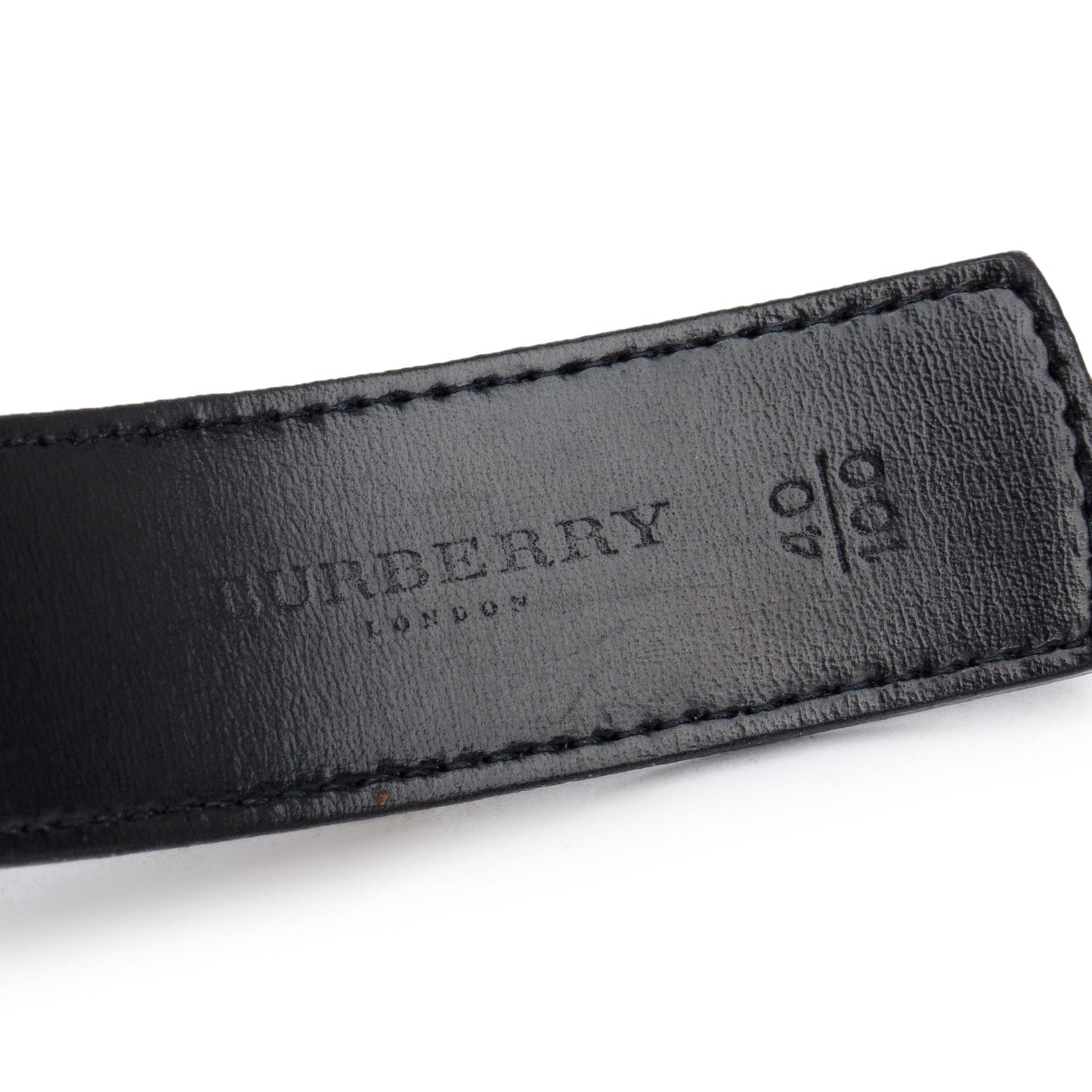 Burberry Nova Check Monogram Canvas Belt 100 40
