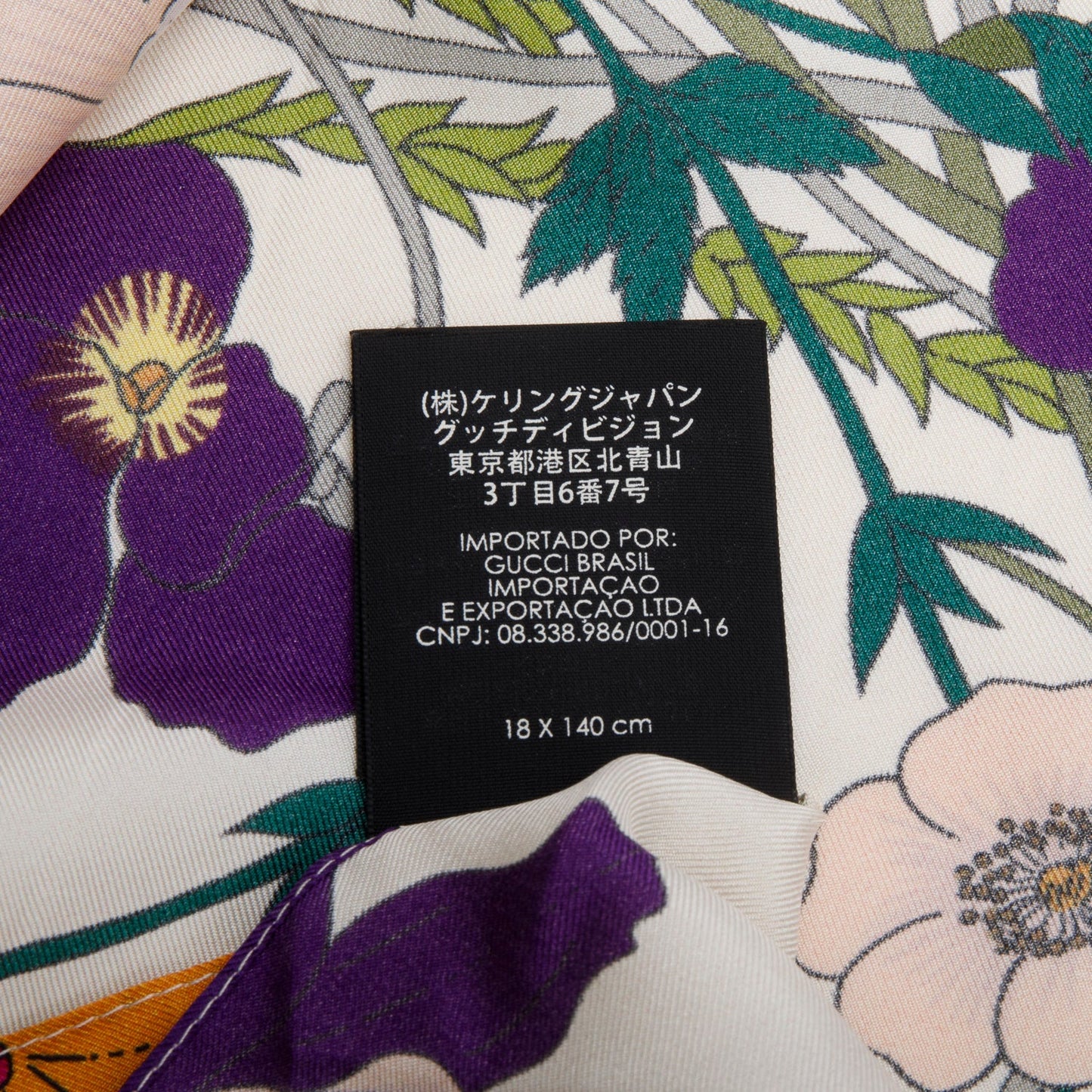 Gucci Multicolor Floral Silk Bandeau