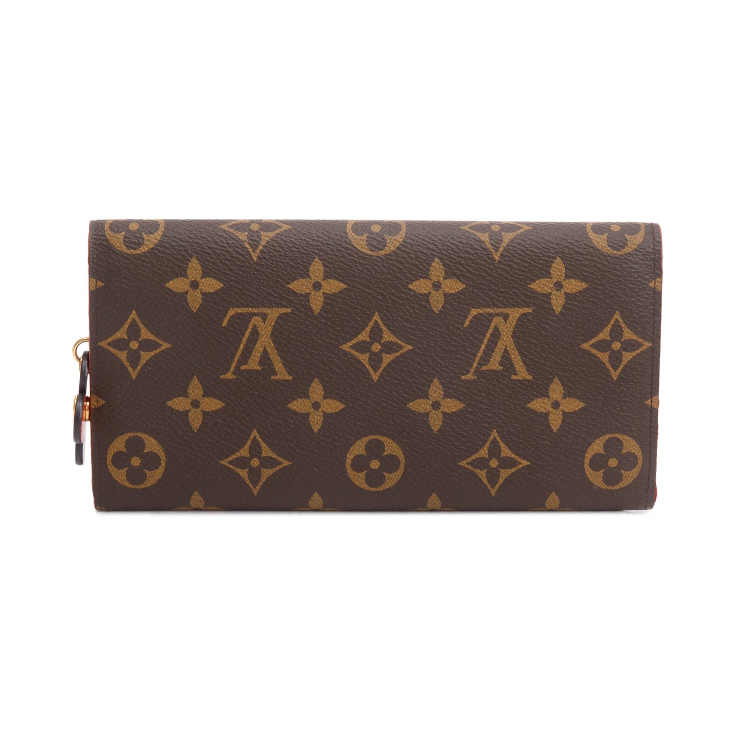 Louis Vuitton Monogram & Fuchsia Bloom Flower Emilie Wallet