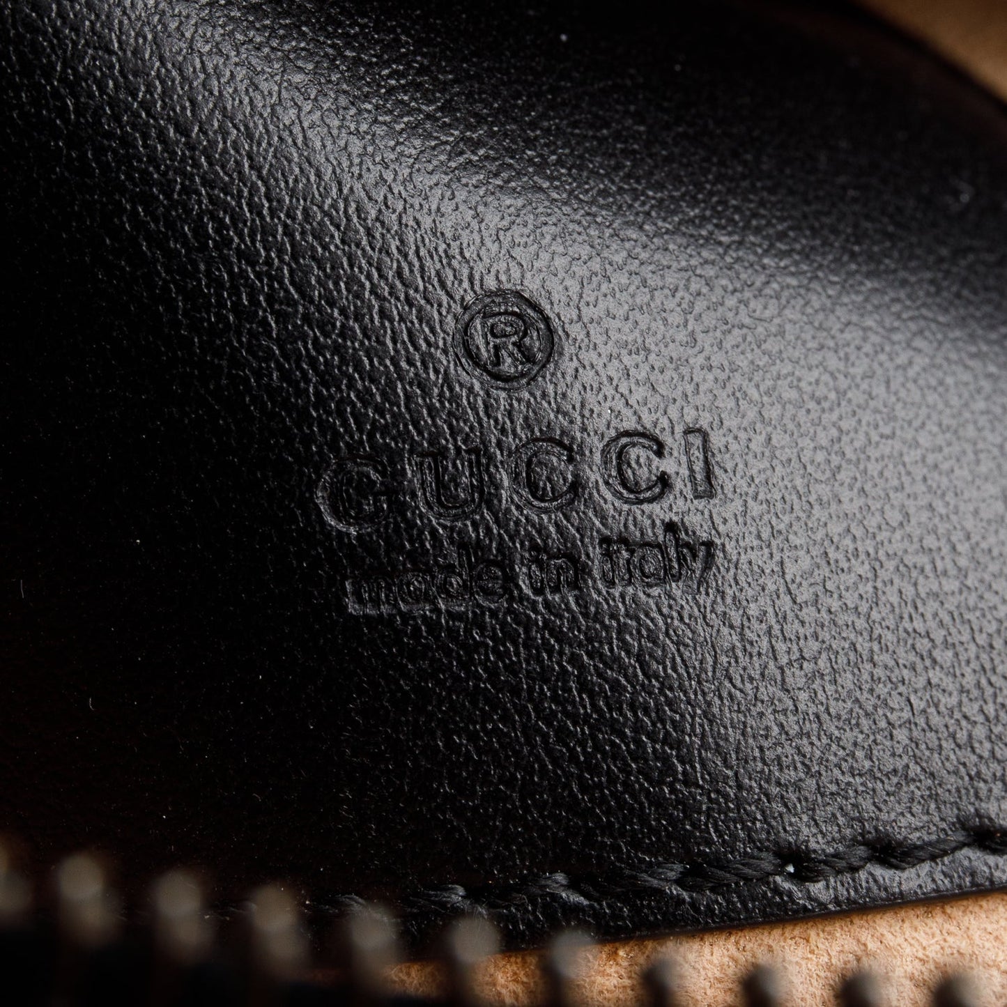Gucci Black Matelasse Calfskin Leather Mini GG Marmont Crossbody Bag