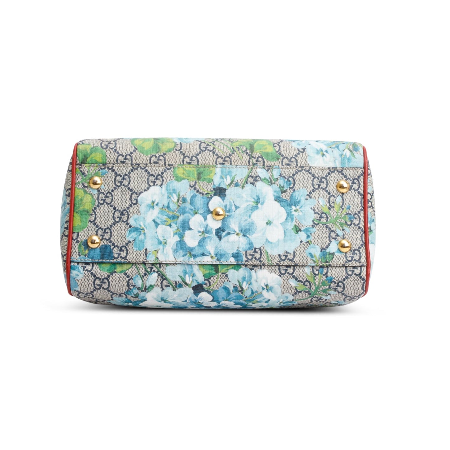 Gucci GG Supreme Monogram Blooms Small Boston Bag