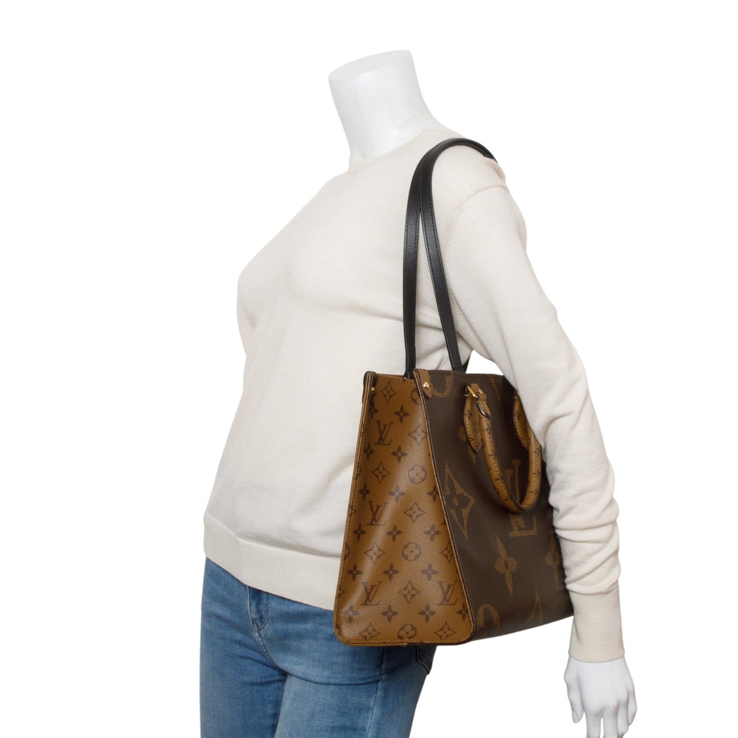 Louis Vuitton 2022 Monogram Reverse OnTheGo MM