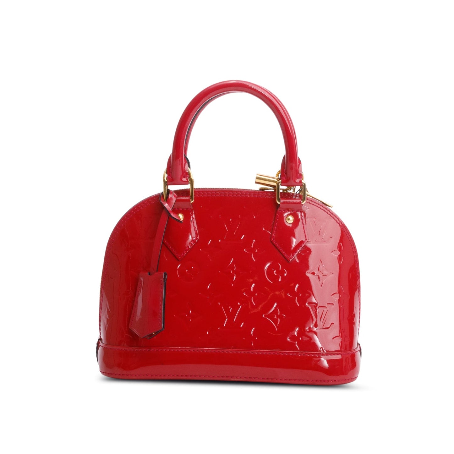 Louis Vuitton Red Vernis Alma BB