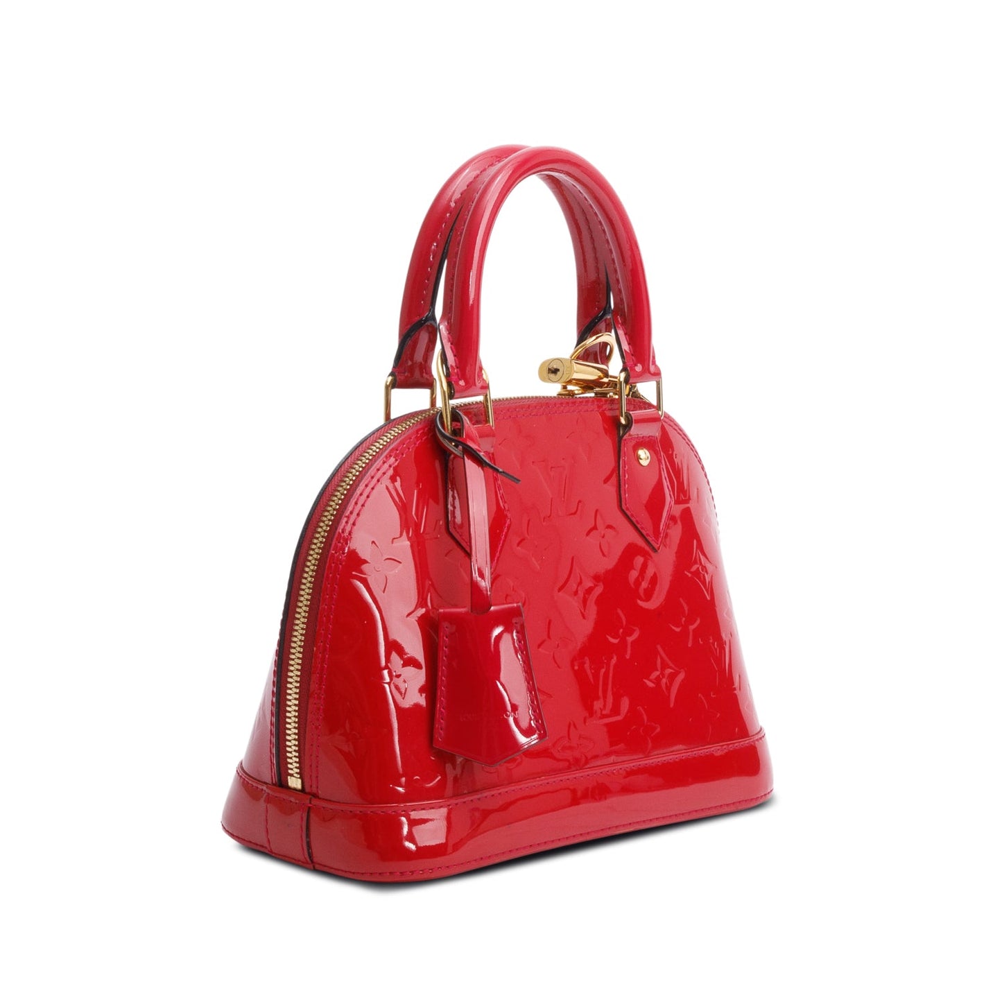 Louis Vuitton Red Vernis Alma BB