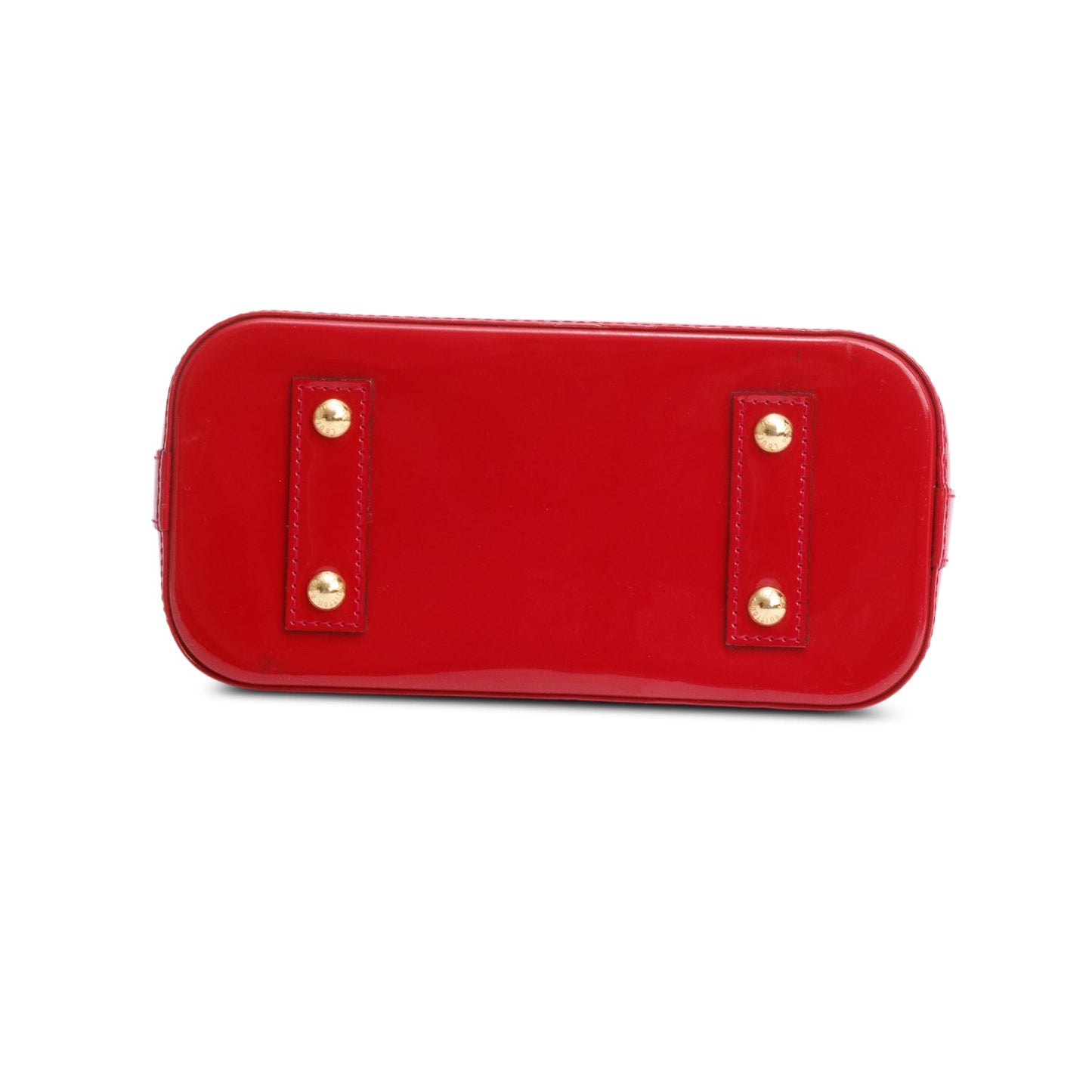 Louis Vuitton Red Vernis Alma BB