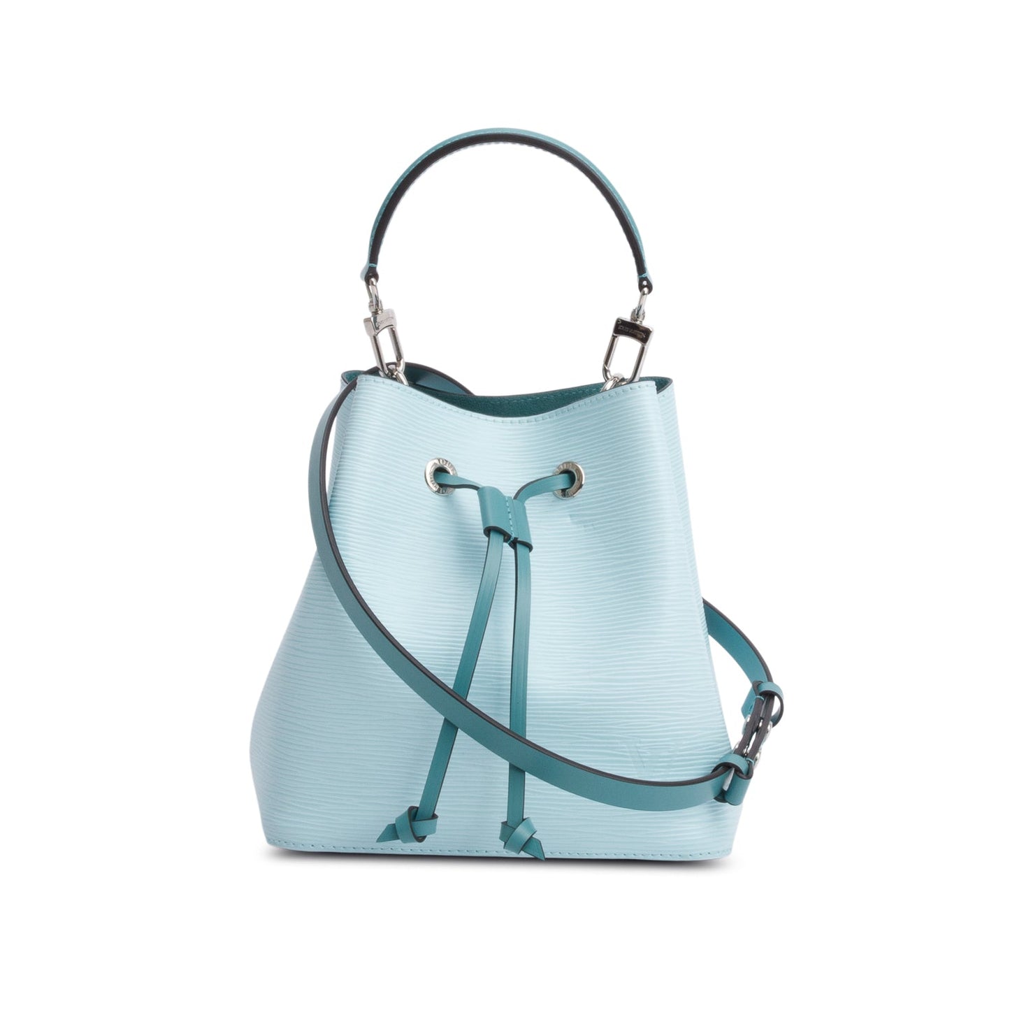 Louis Vuitton Blue Epi Leather Noe BB Bucket Bag
