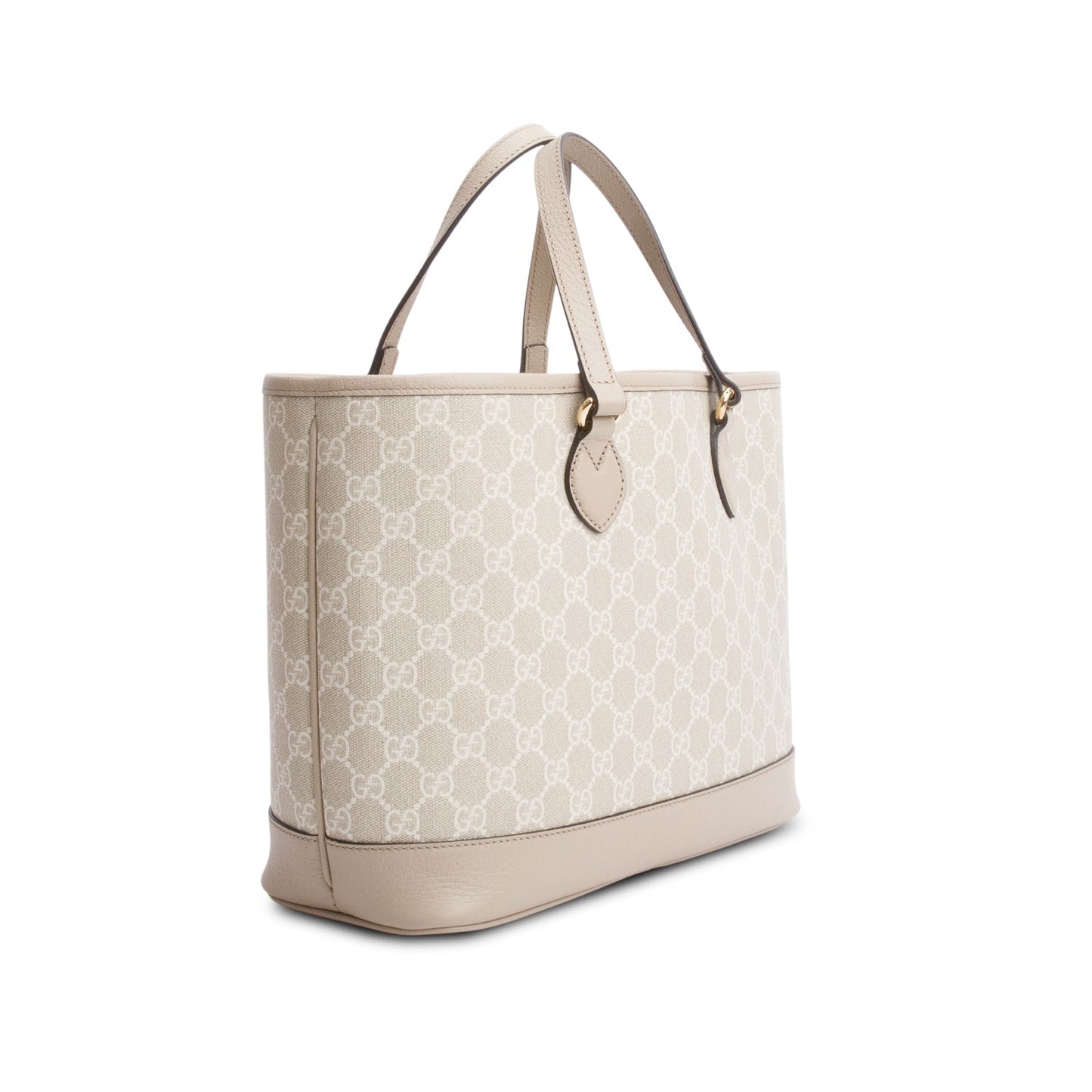 Gucci 2024 Beige Supreme Monogram Small Ophidia Tote