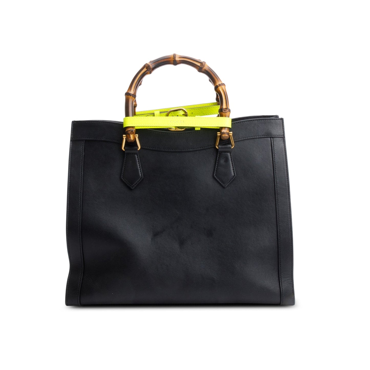 Gucci Black Calfskin Large Diana Tote