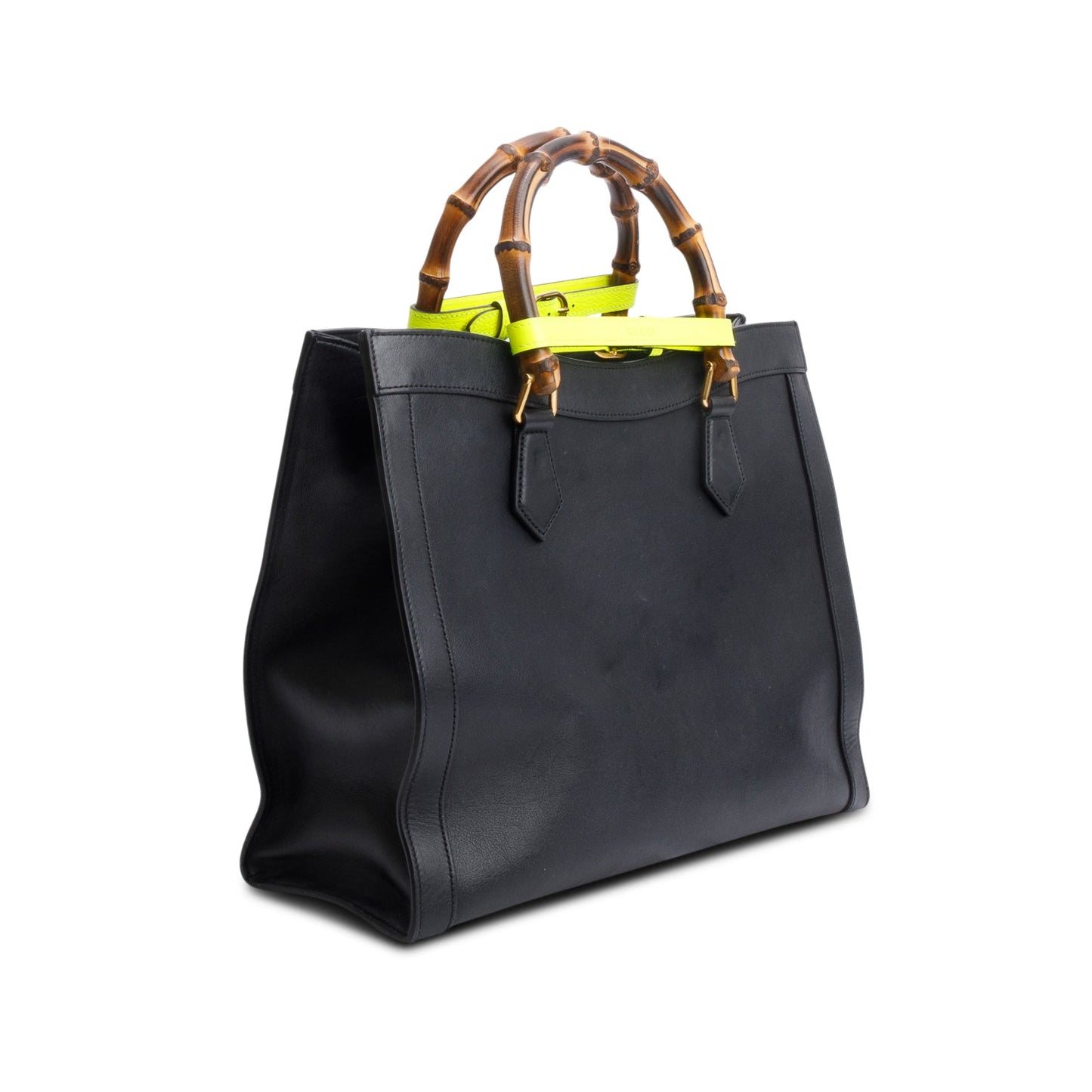Gucci Black Calfskin Large Diana Tote