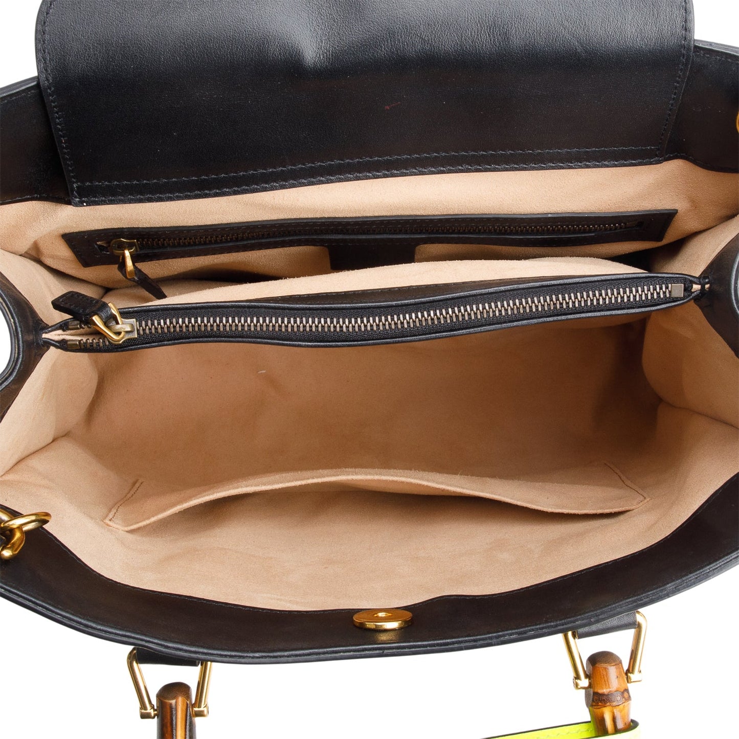 Gucci Black Calfskin Large Diana Tote
