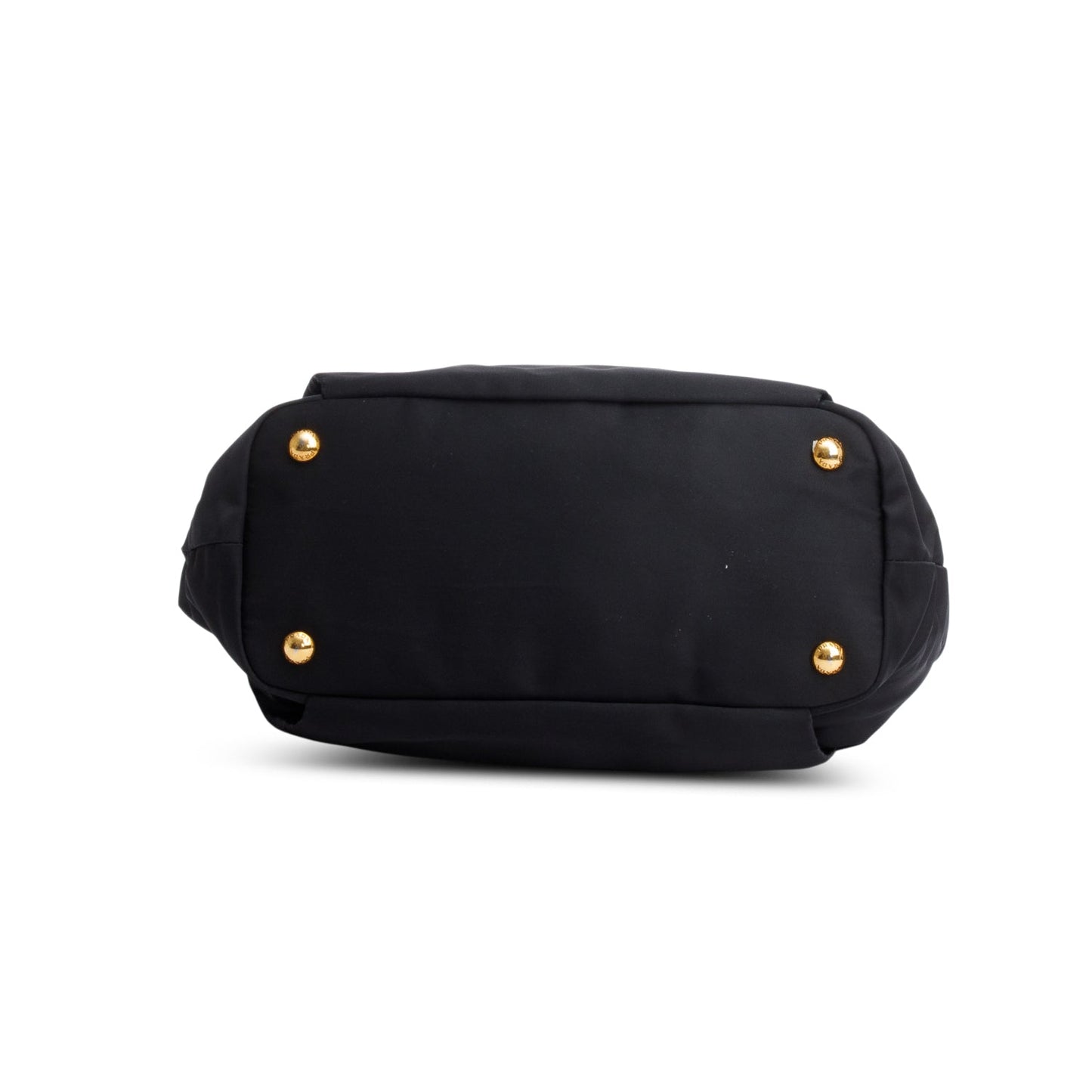 Prada Black Tessuto Bow Nylon Tote Bag