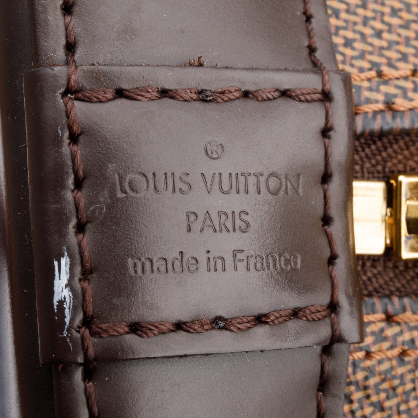 Louis Vuitton 2020 Damier Ebene Alma BB