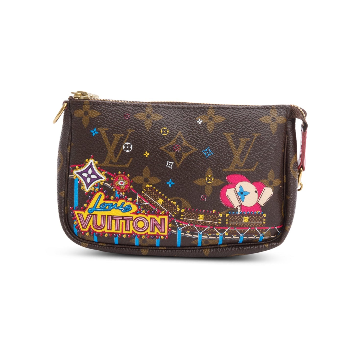 Louis Vuitton 2020 Monogram Animation Roller Coaster Mini Pochette Accessories