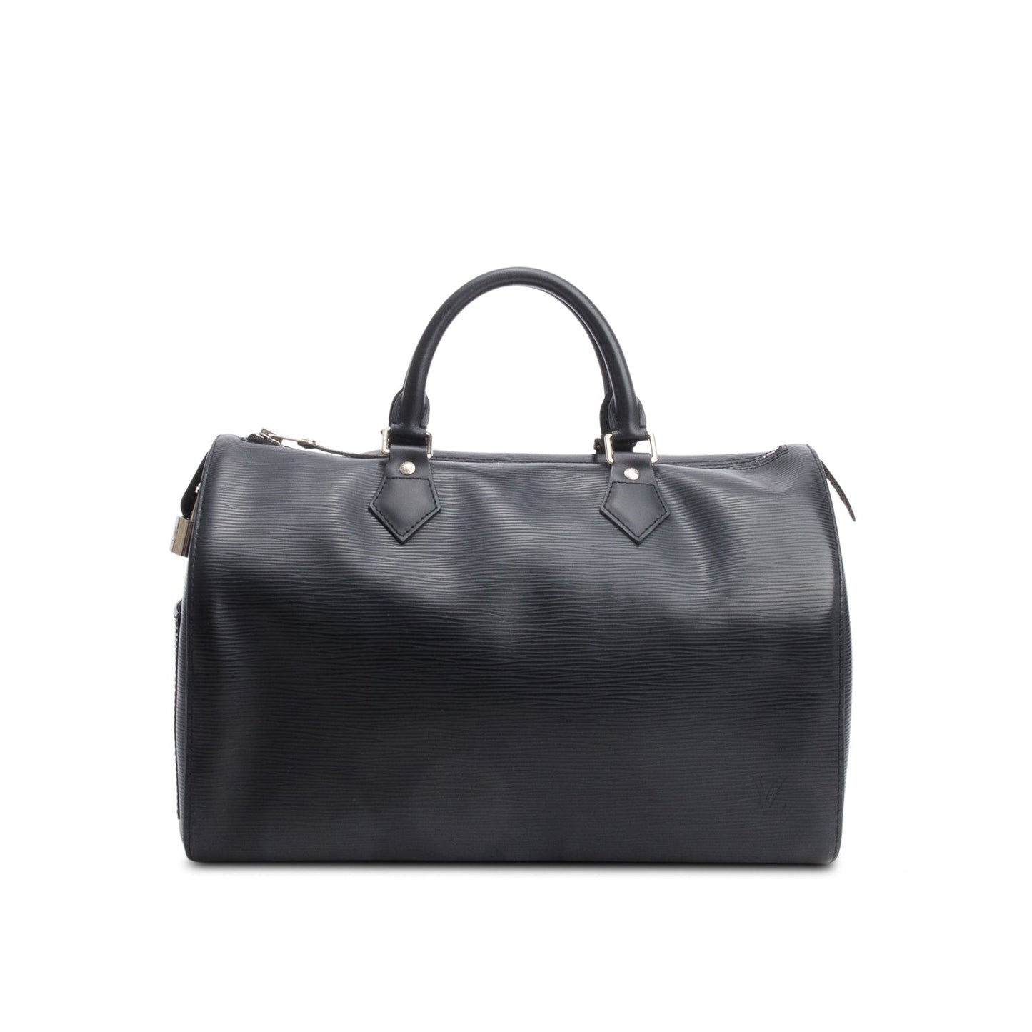Louis Vuitton Black Epi Leather Speedy 35