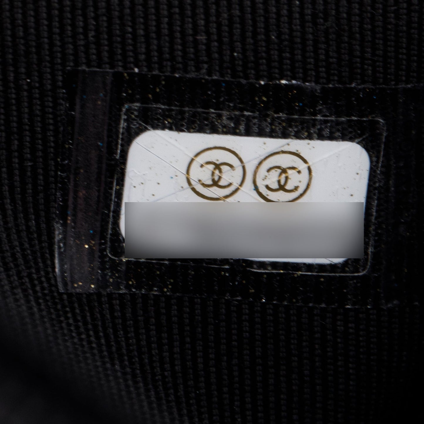 Chanel Black Quilted Caviar Leather Classic Wallet on Chain