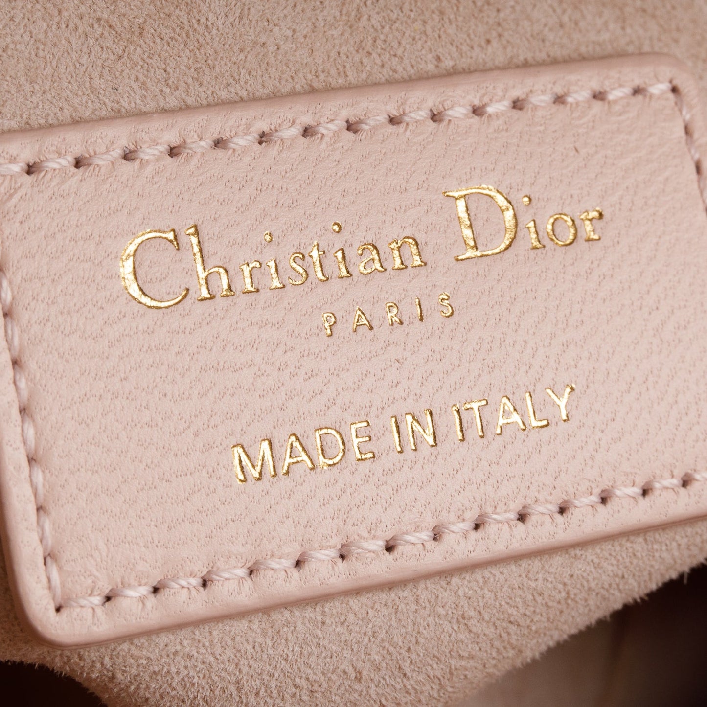 Christian Dior 2024 Pink Cannage Lambskin Leather Small Lady Dior Bag