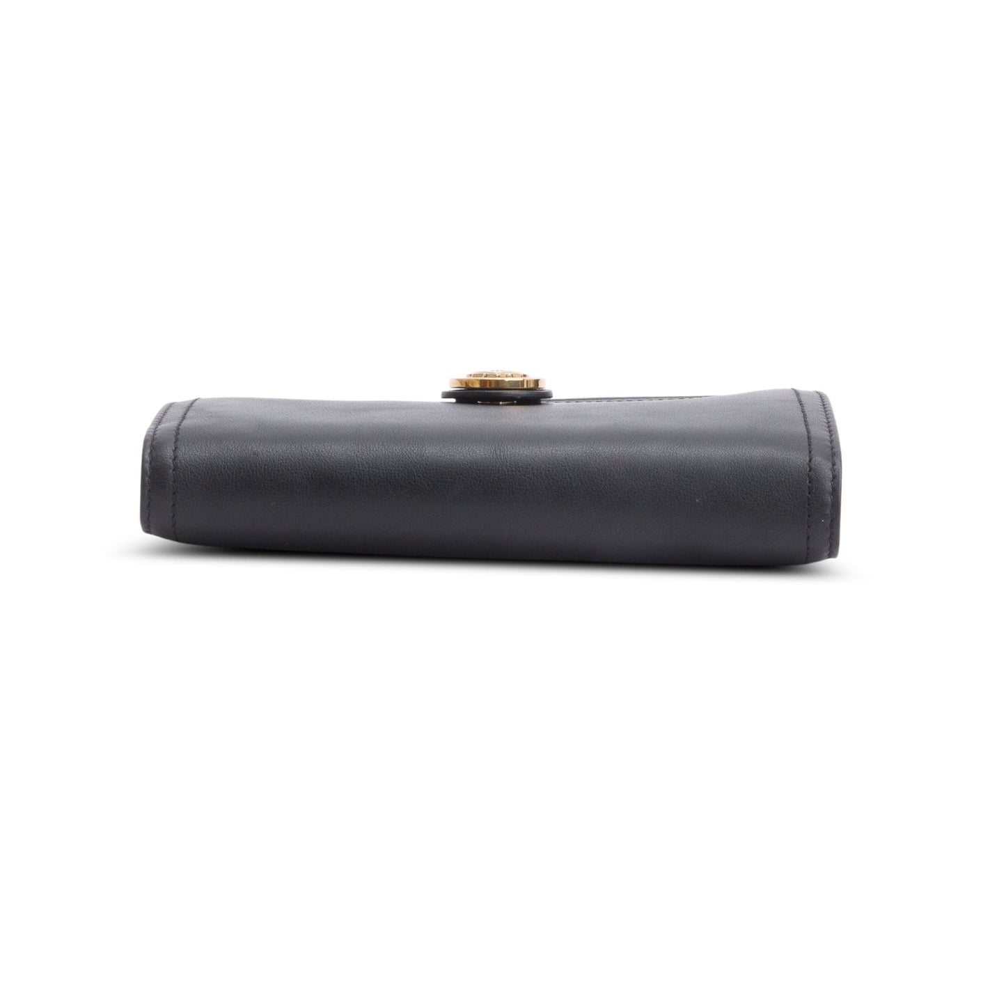 Gucci Black Calfskin Hysteria Continental Wallet