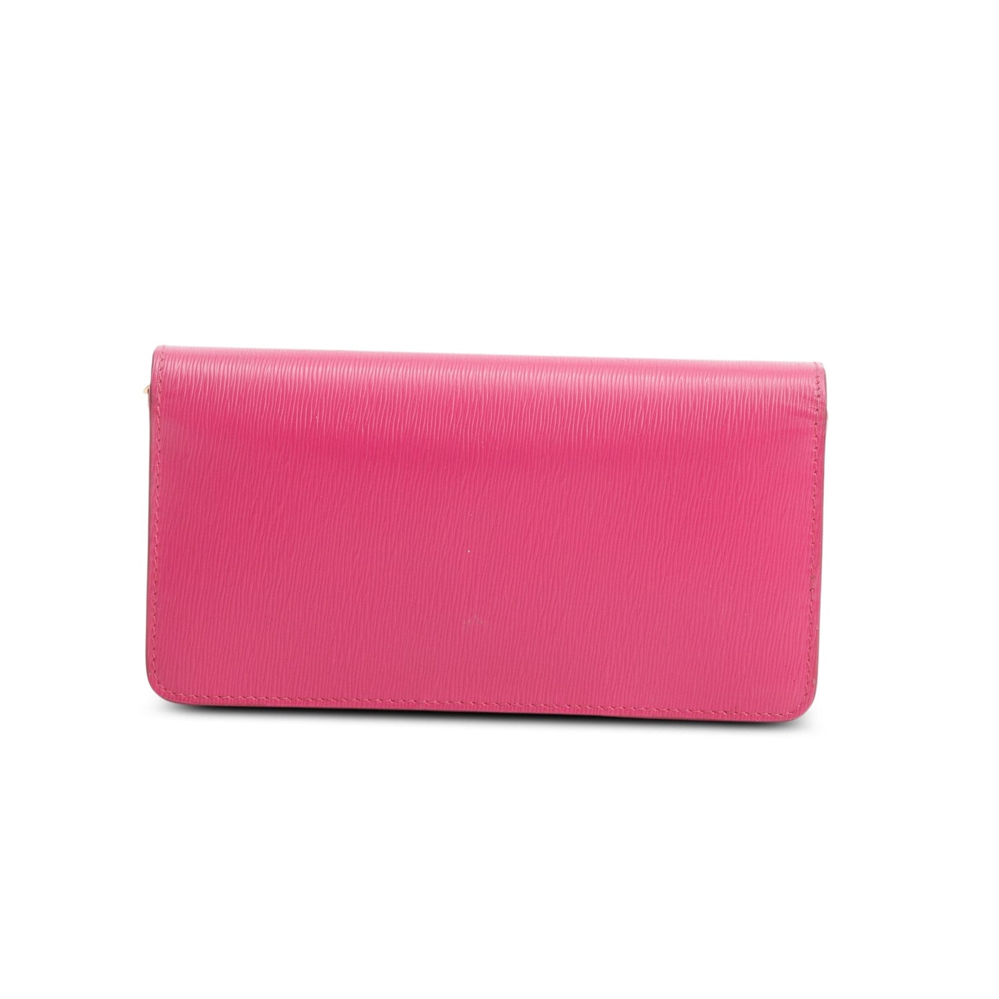 Prada Pink Vitello Move Wallet on Chain