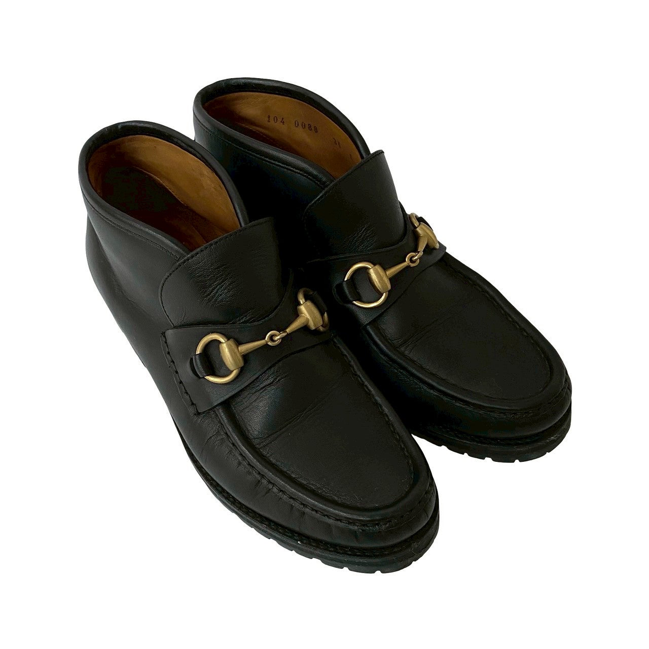 GUCCI boots leather black 36