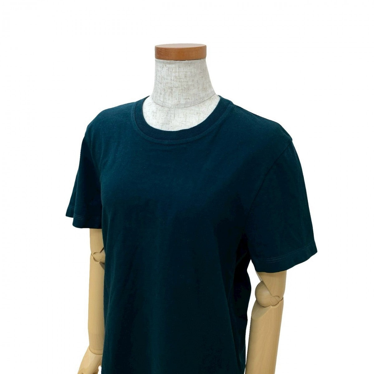 BOTTEGAVENETA Short sleeve T-shirt cotton green mens XS