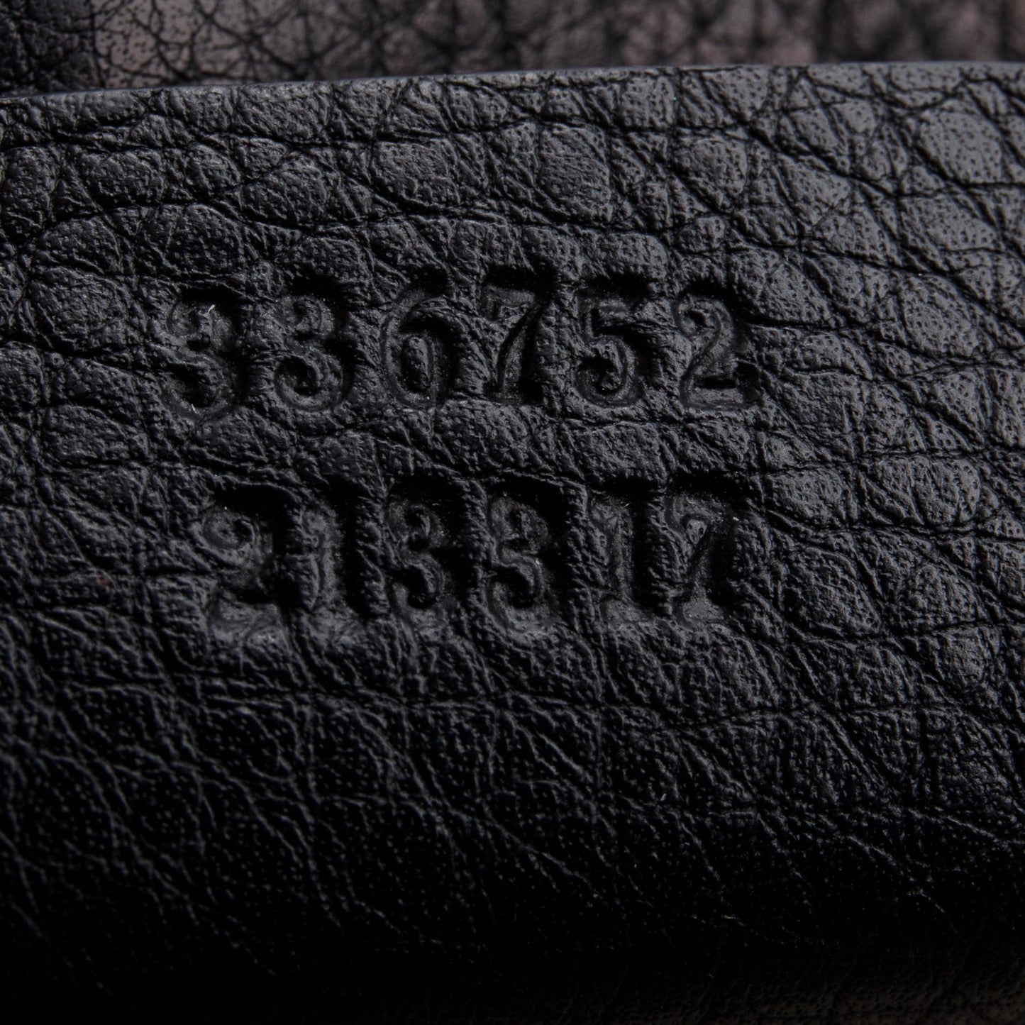 Gucci Black Leather Medium Soho Chain Crossbody Bag