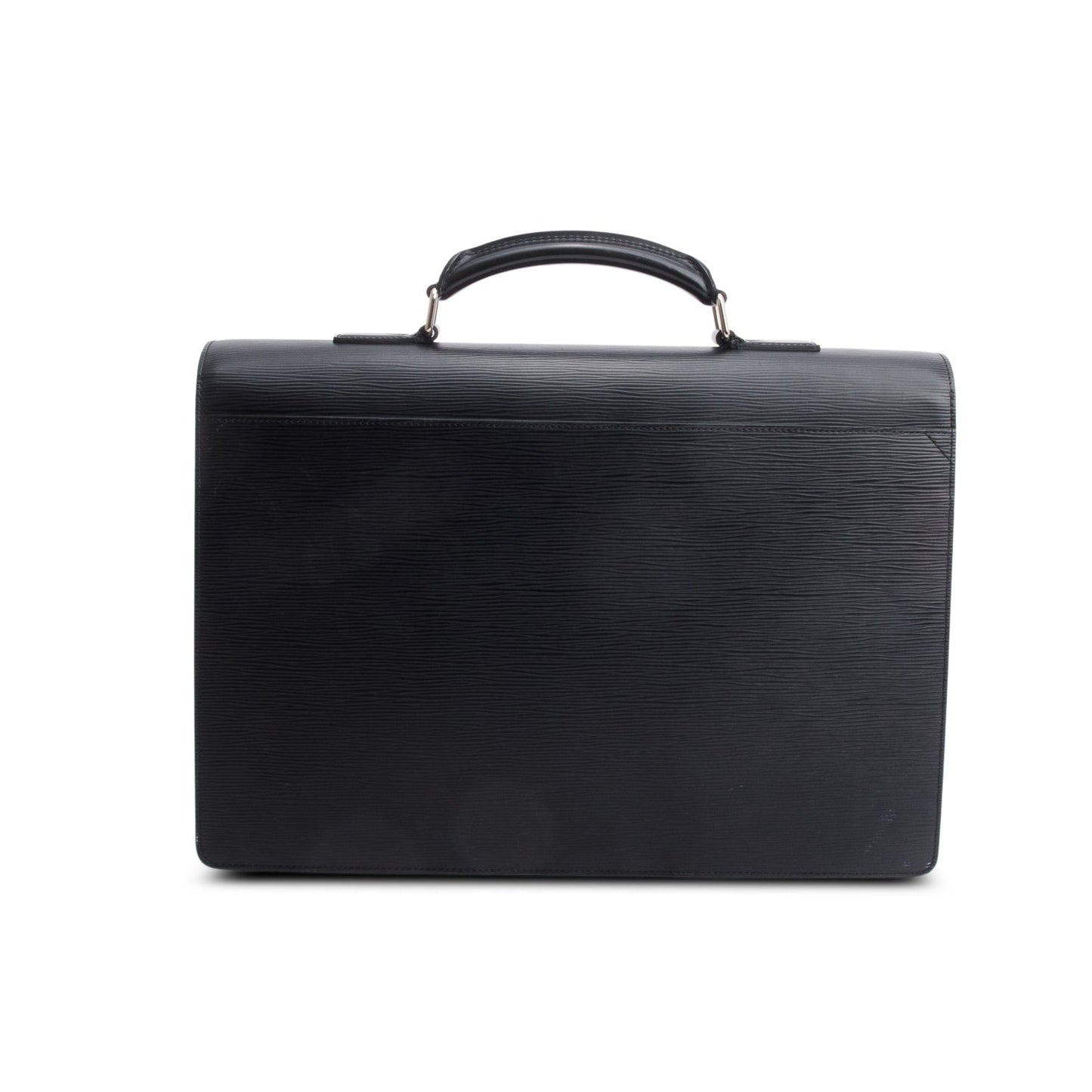 Louis Vuitton Black Epi Leather Robusto 2 Compartment Briefcase