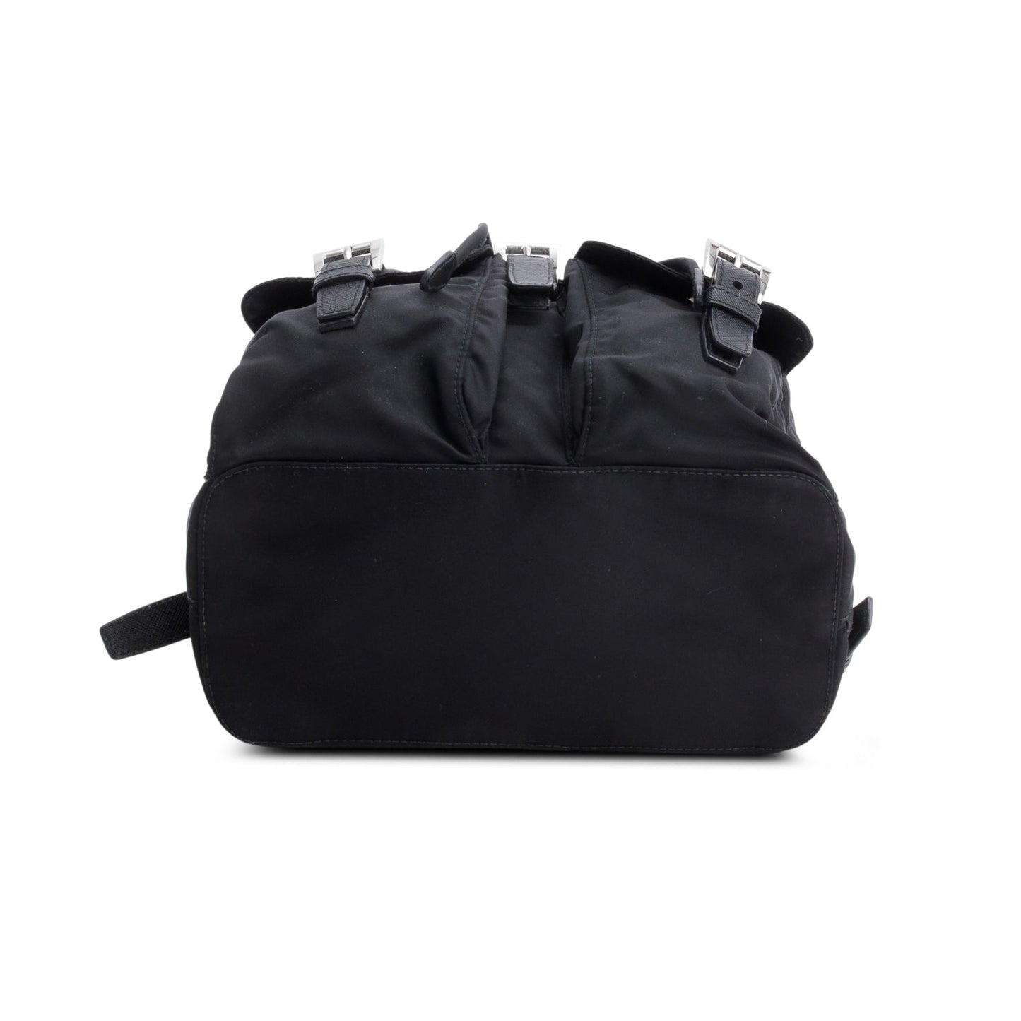 Prada Black Re-Nylon Saffiano Small Backpack