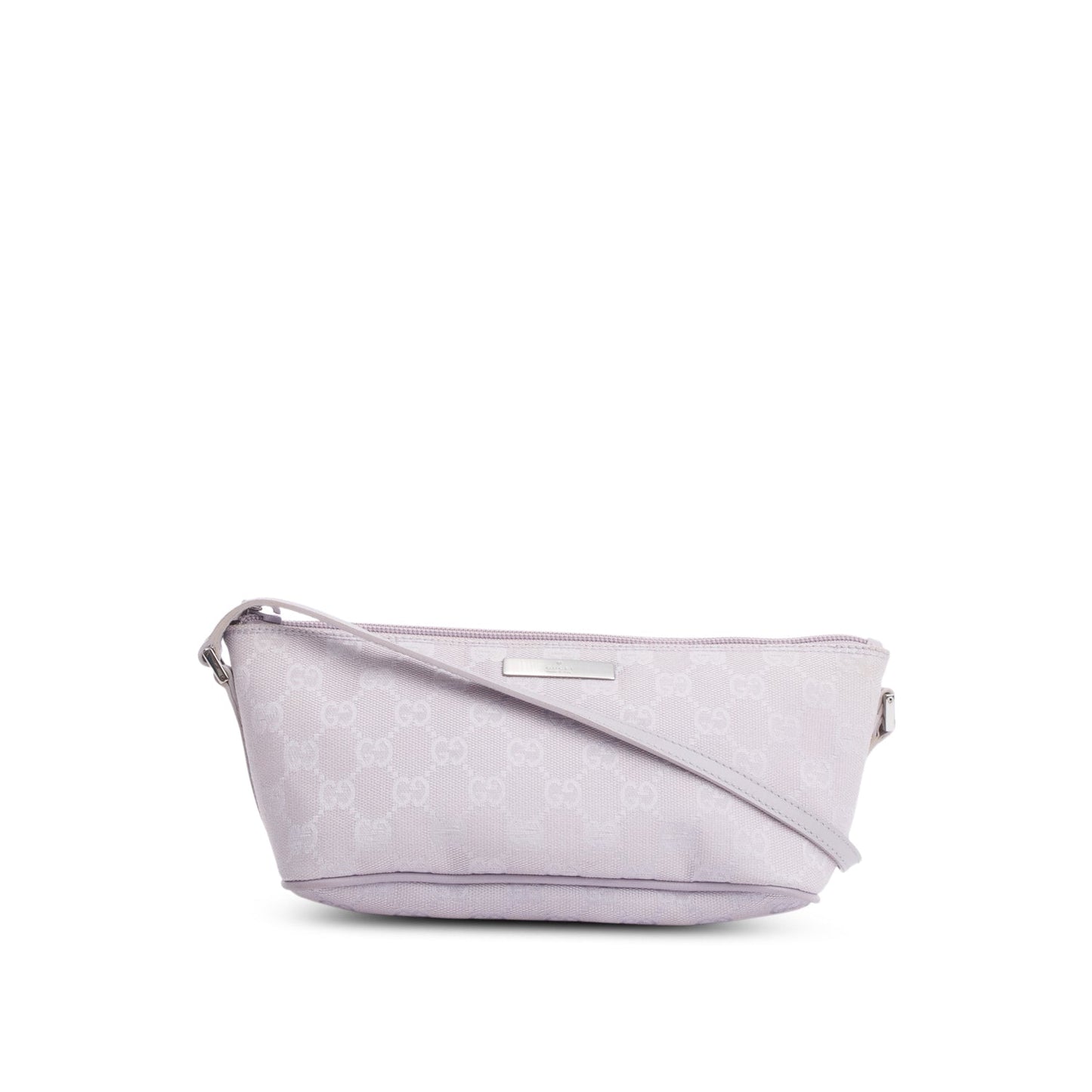 Gucci Purple GG Canvas Boat Pochette
