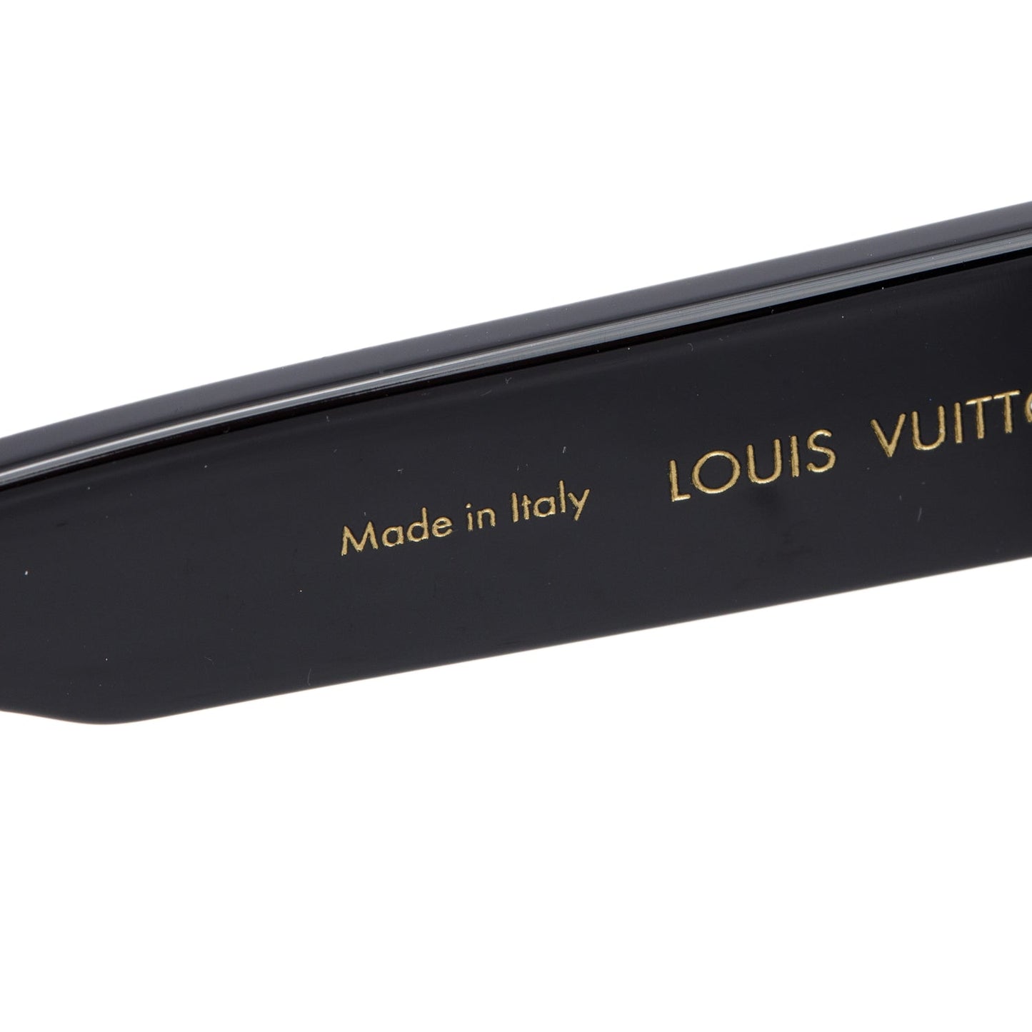Louis Vuitton 2025 Z1496E Black Acetate Excape Square Sunglasses