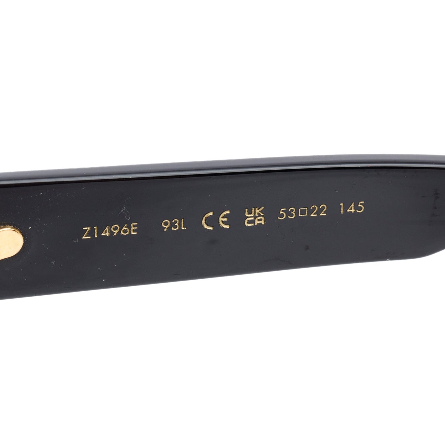 Louis Vuitton 2025 Z1496E Black Acetate Excape Square Sunglasses
