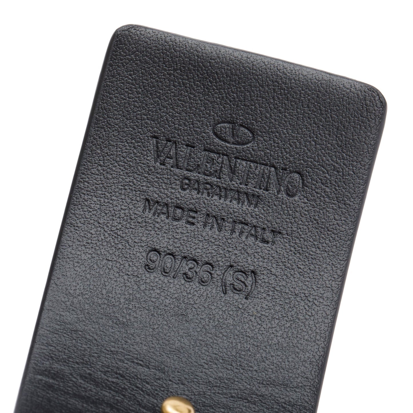 Valentino Brown/Black Calfskin Reversible Vlogo Signature 40 MM Leather Belt, 90 36
