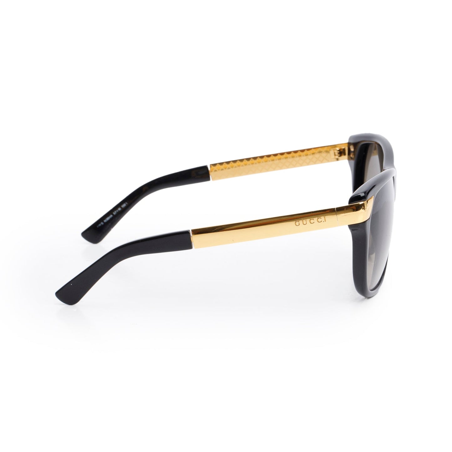 Gucci GG3611/S Black Acetate Square Sunglasses