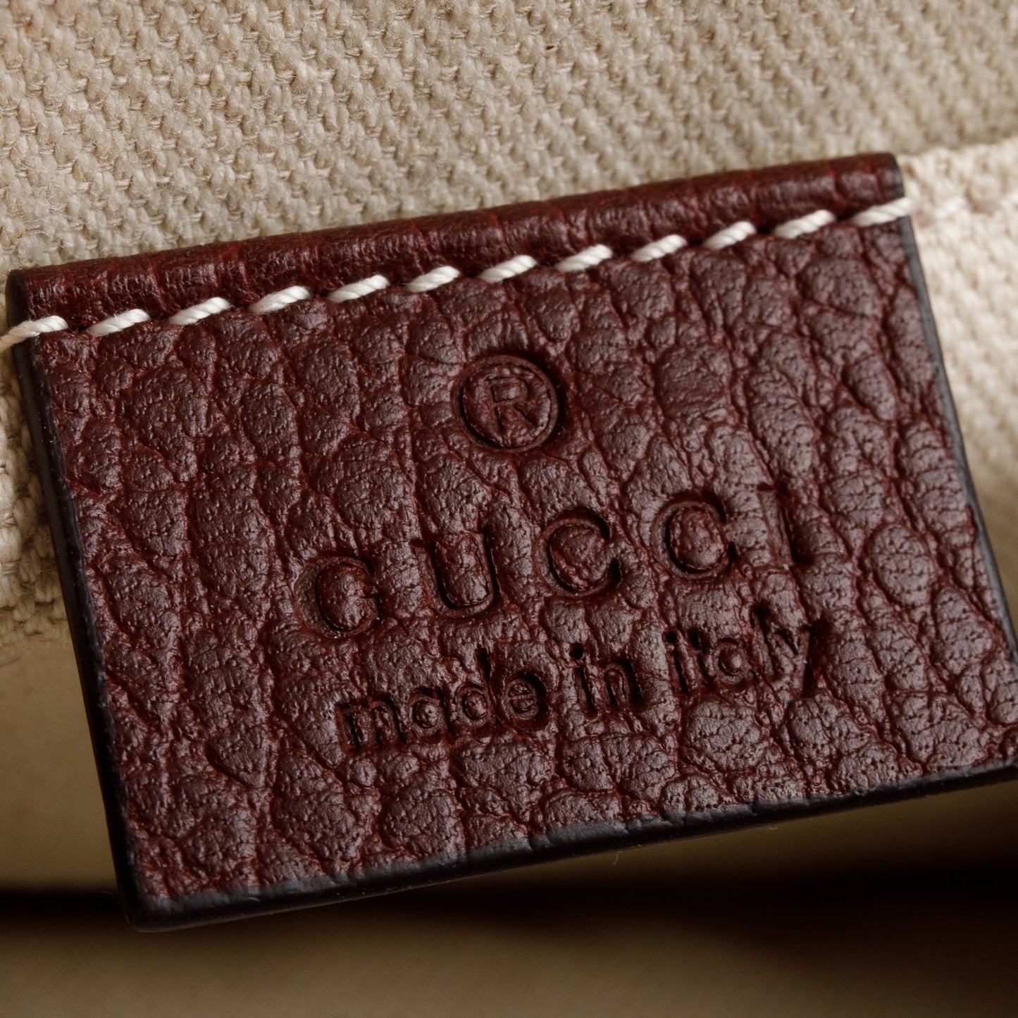 Gucci Burgundy Calfskin Leather Dionysus Bamboo Mini Top Handle Bag