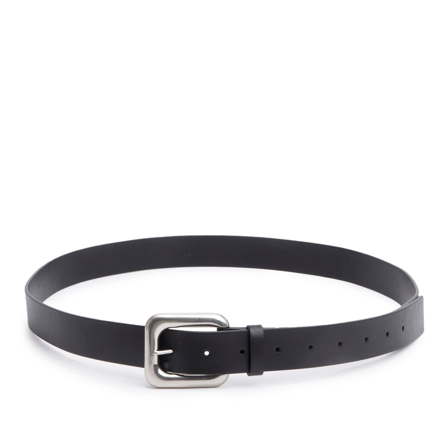 Bottega Veneta Black Nappa Leather Belt