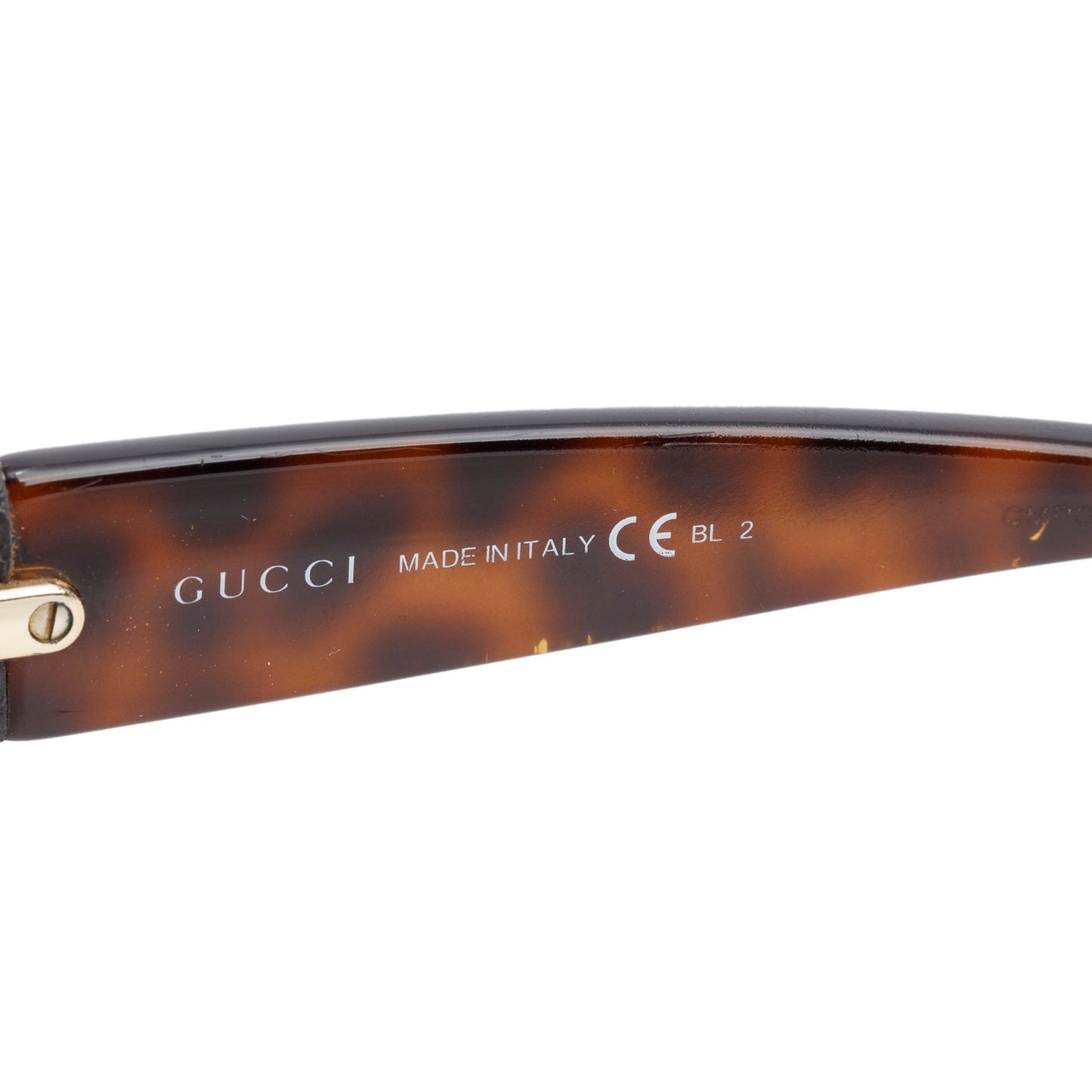 Gucci GG3644/N/S Brown Acetate Crystal Interlocking G Logo Square Sunglasses