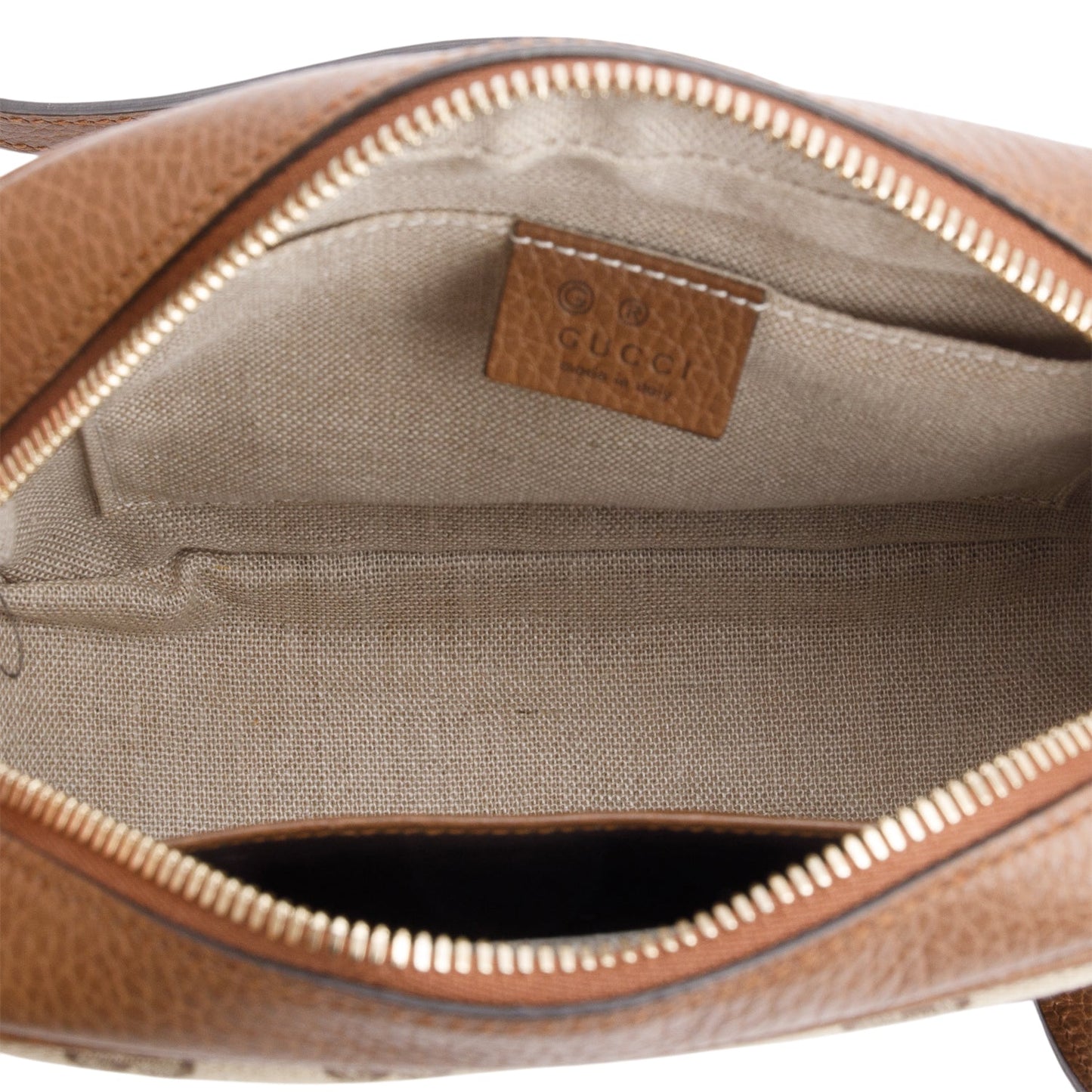Gucci GG Canvas Mini Bree Crossbody Bag