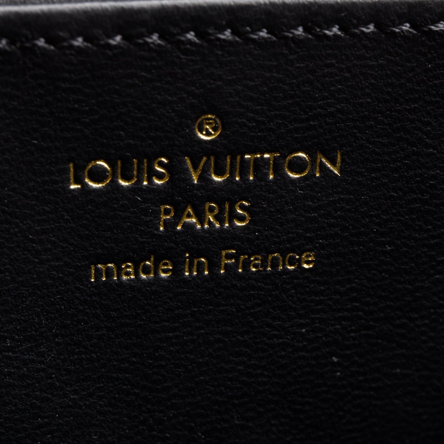 Louis Vuitton Black Monogram Embossed Leather Coussin Zippy Wallet