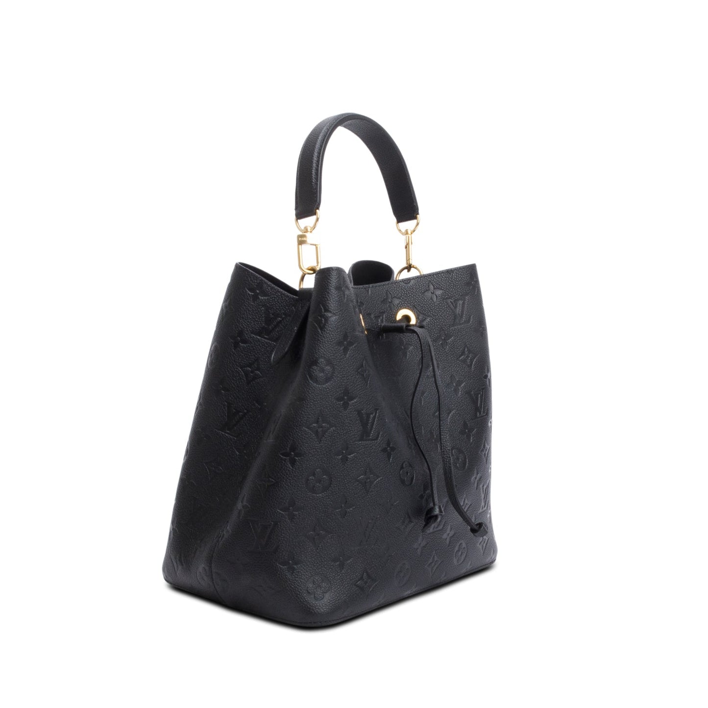 Louis Vuitton Black Monogram Empreinte Leather Neonoe MM