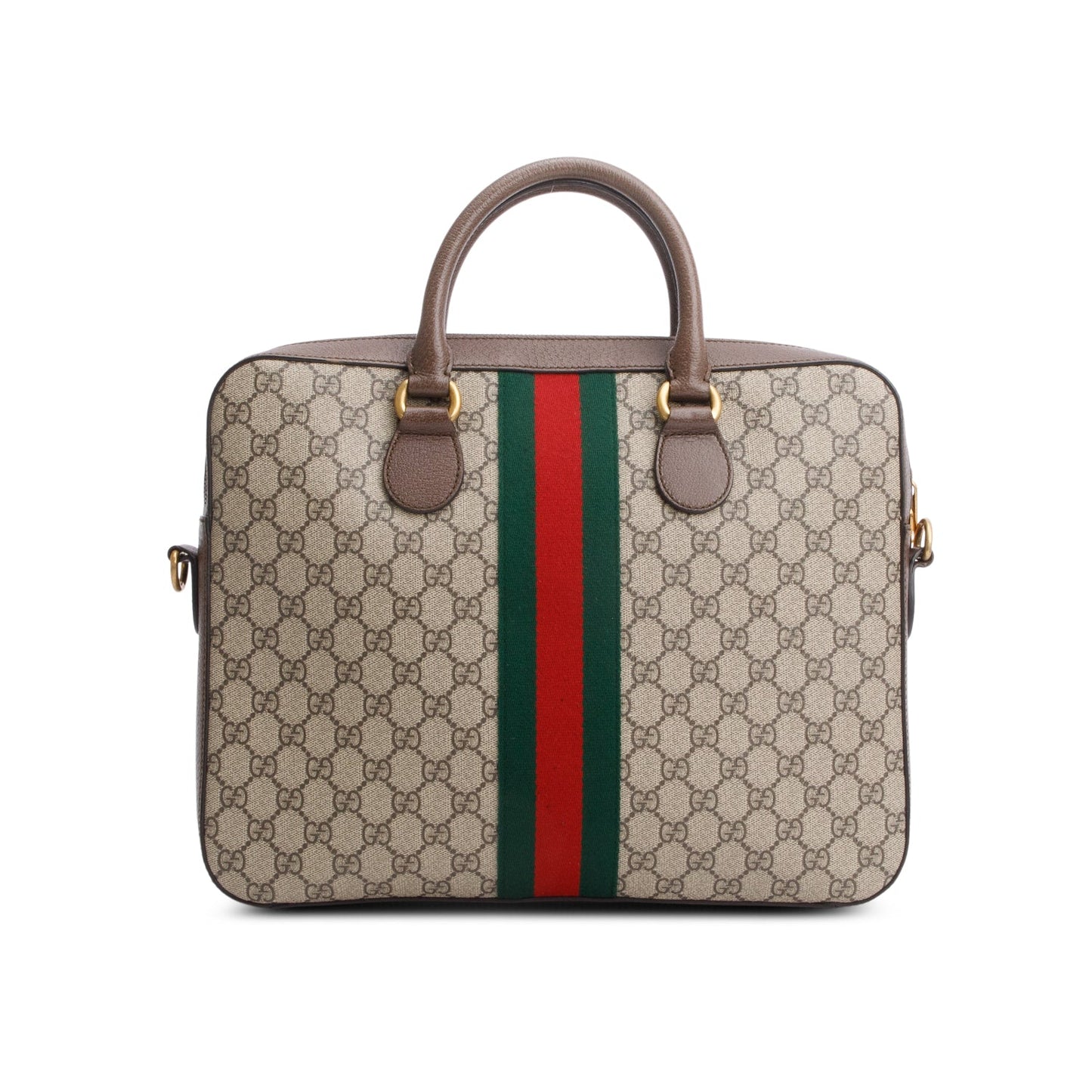 Gucci GG Supreme Web Ophidia Briefcase