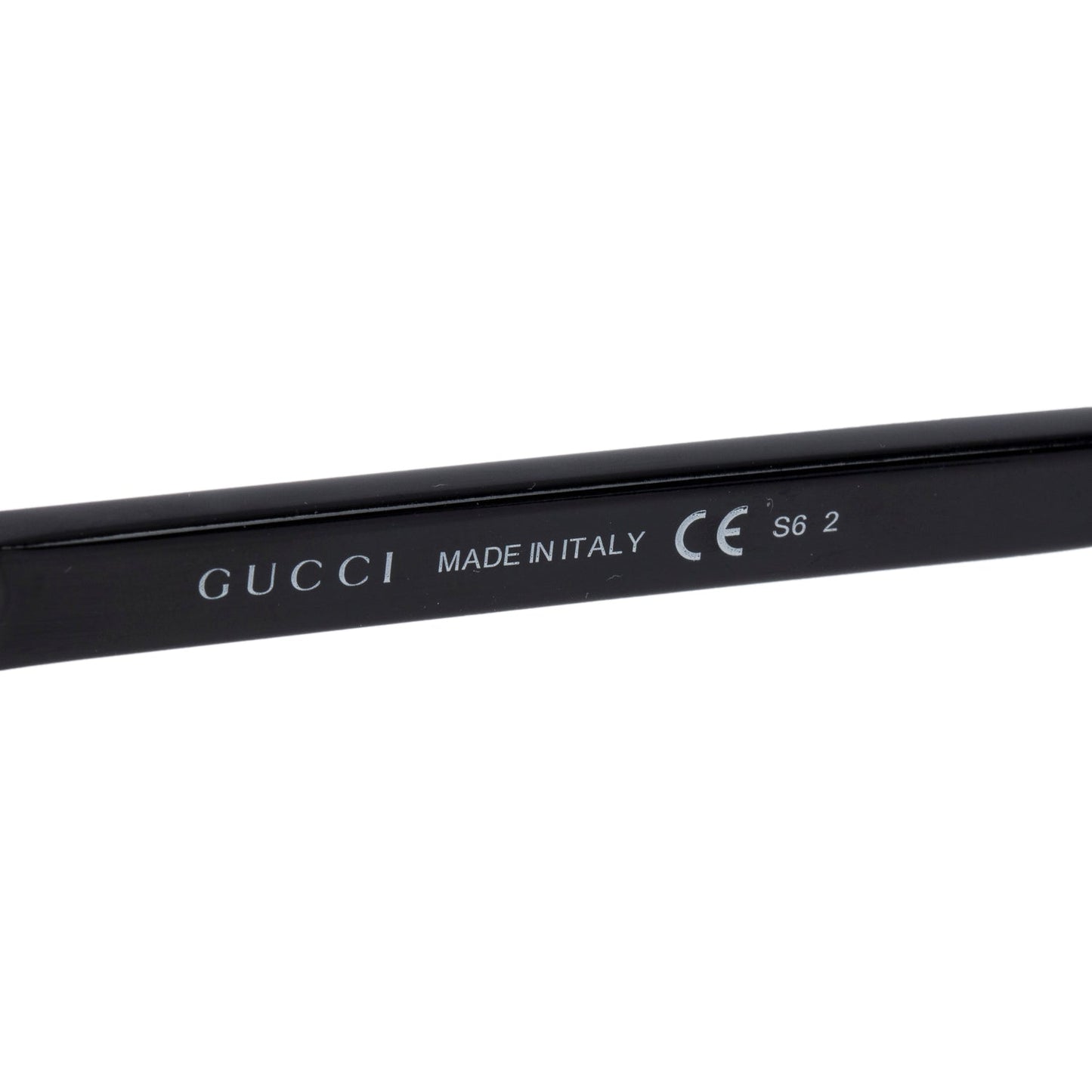 Gucci GG3162/S White/Black Acetate Web Interlocking G Logo Cat-Eye Sunglasses