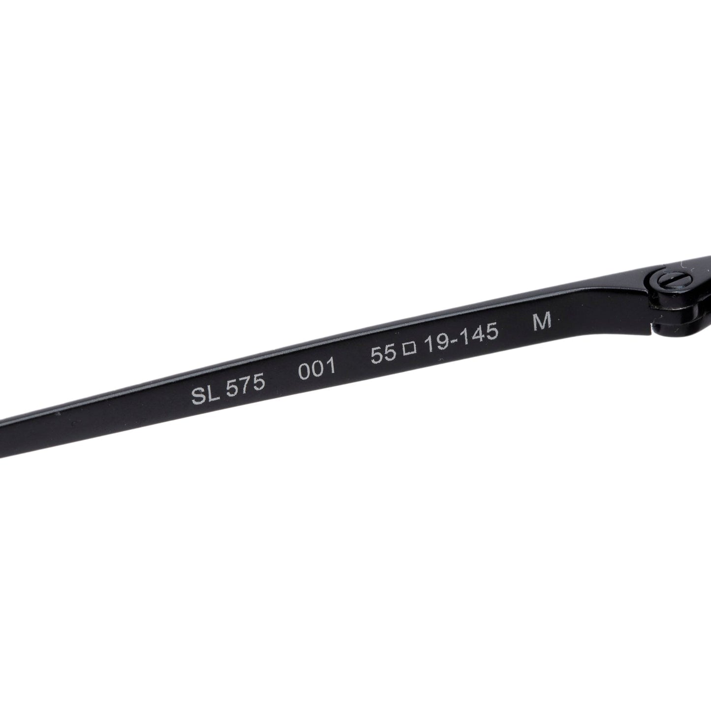 Saint Laurent Black Tone SL 575 Round Aviator Sunglasses