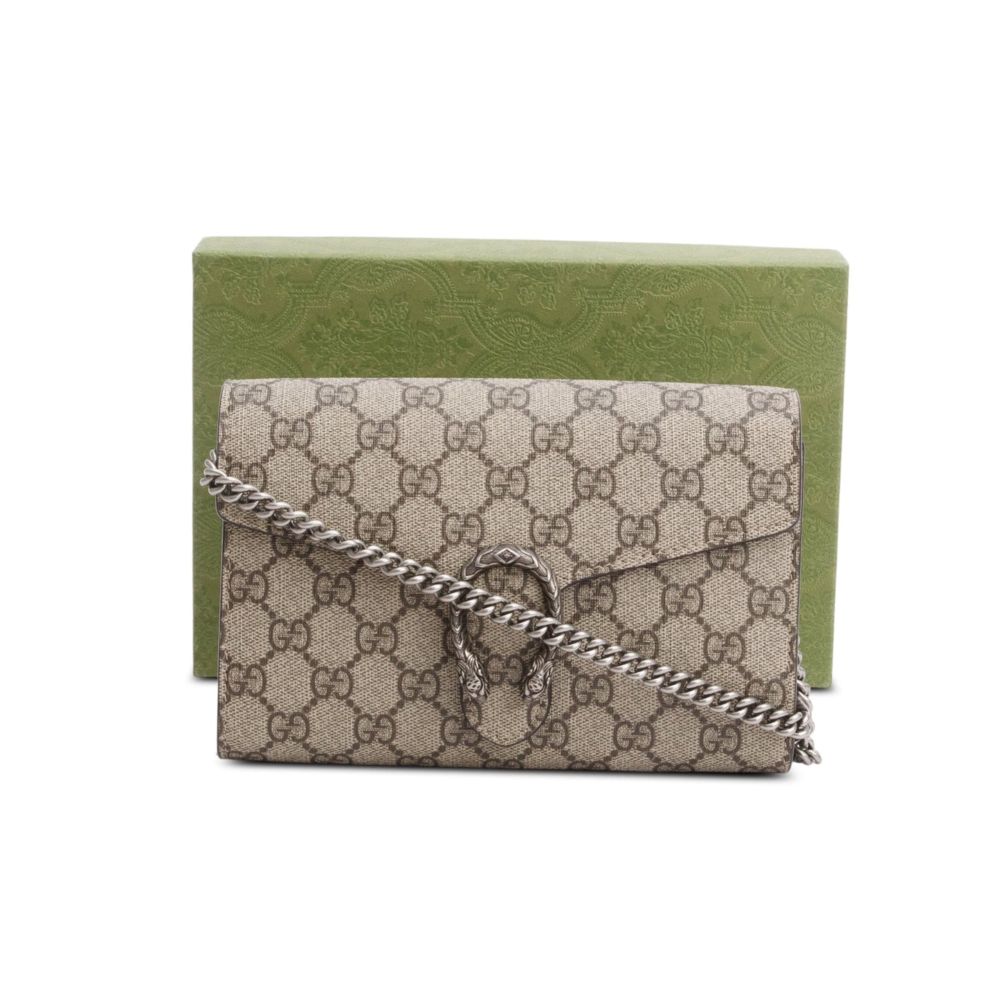Gucci Dionysus GG Supreme Wallet on Chain