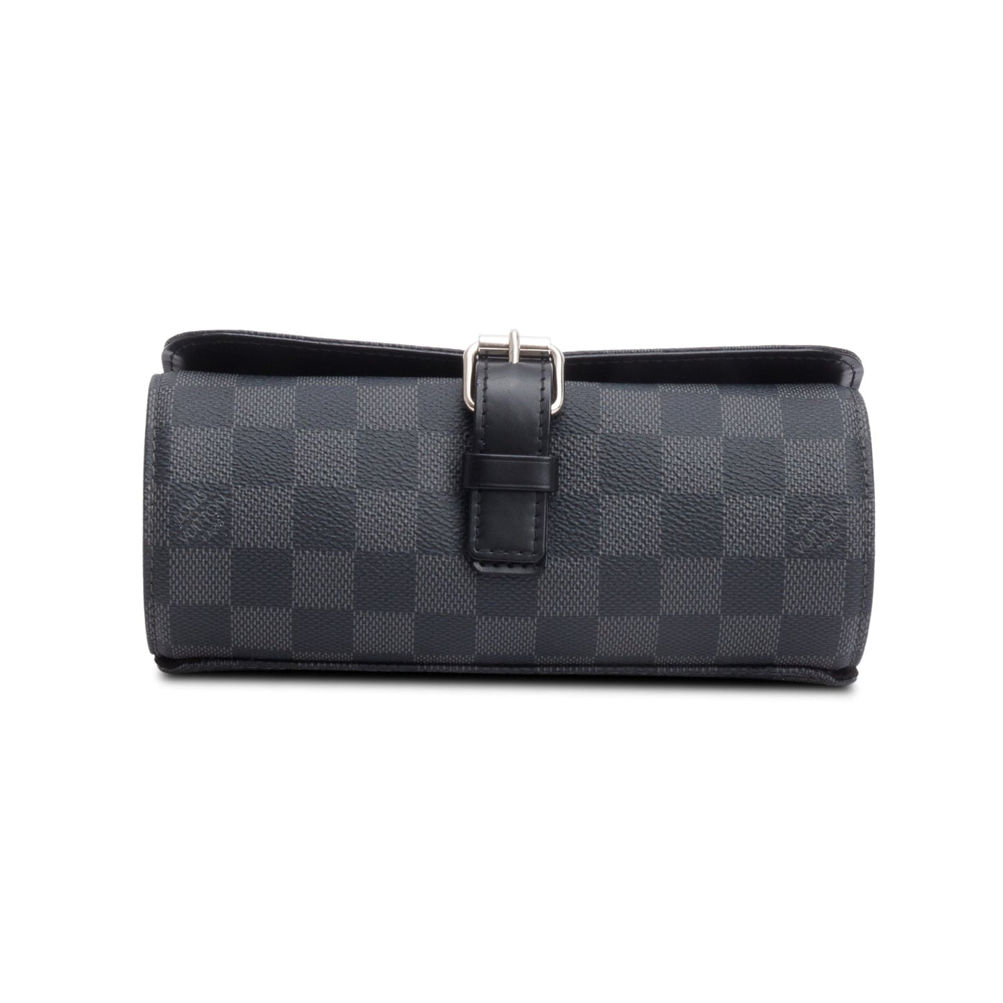 Louis Vuitton Monogram Eclipse 3 Watch Travel Case