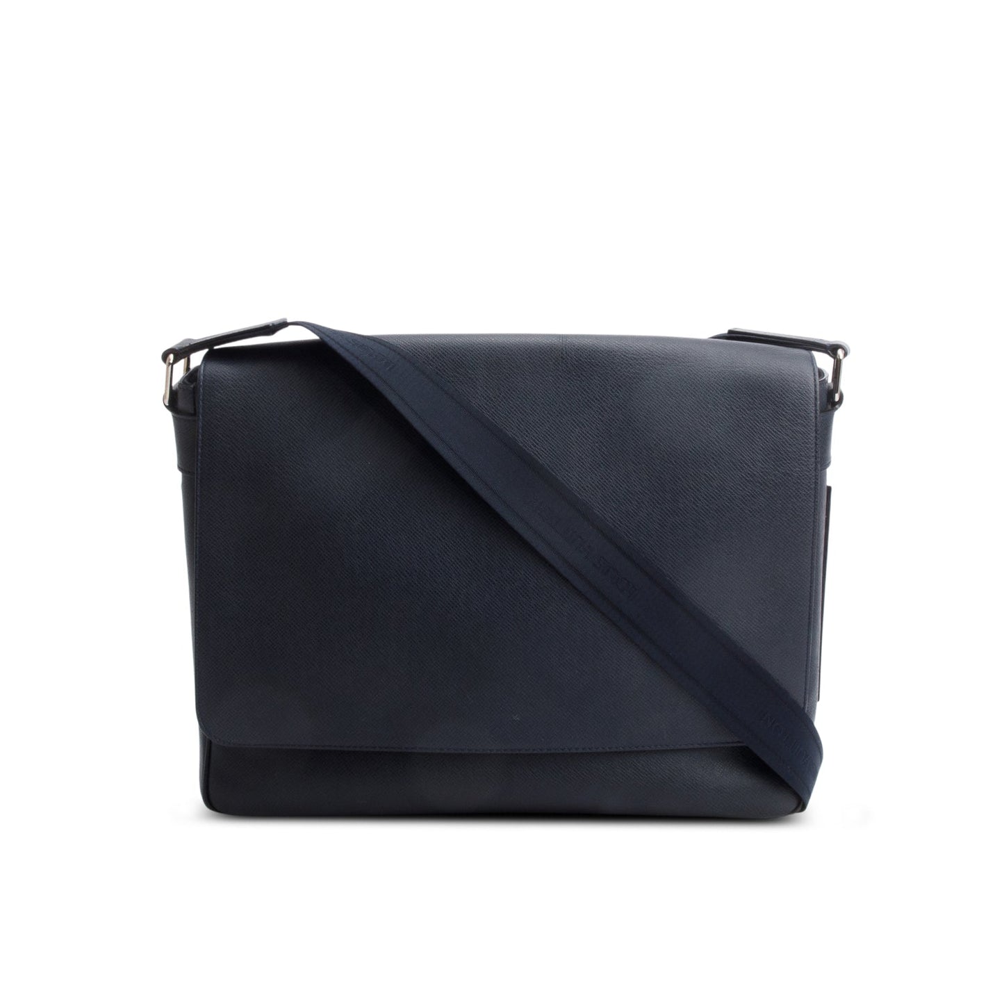 Louis Vuitton Navy Taiga Leather Roman GM Messenger Bag