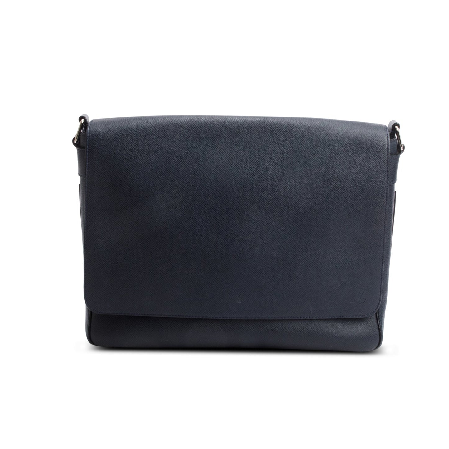 Louis Vuitton Navy Taiga Leather Roman GM Messenger Bag