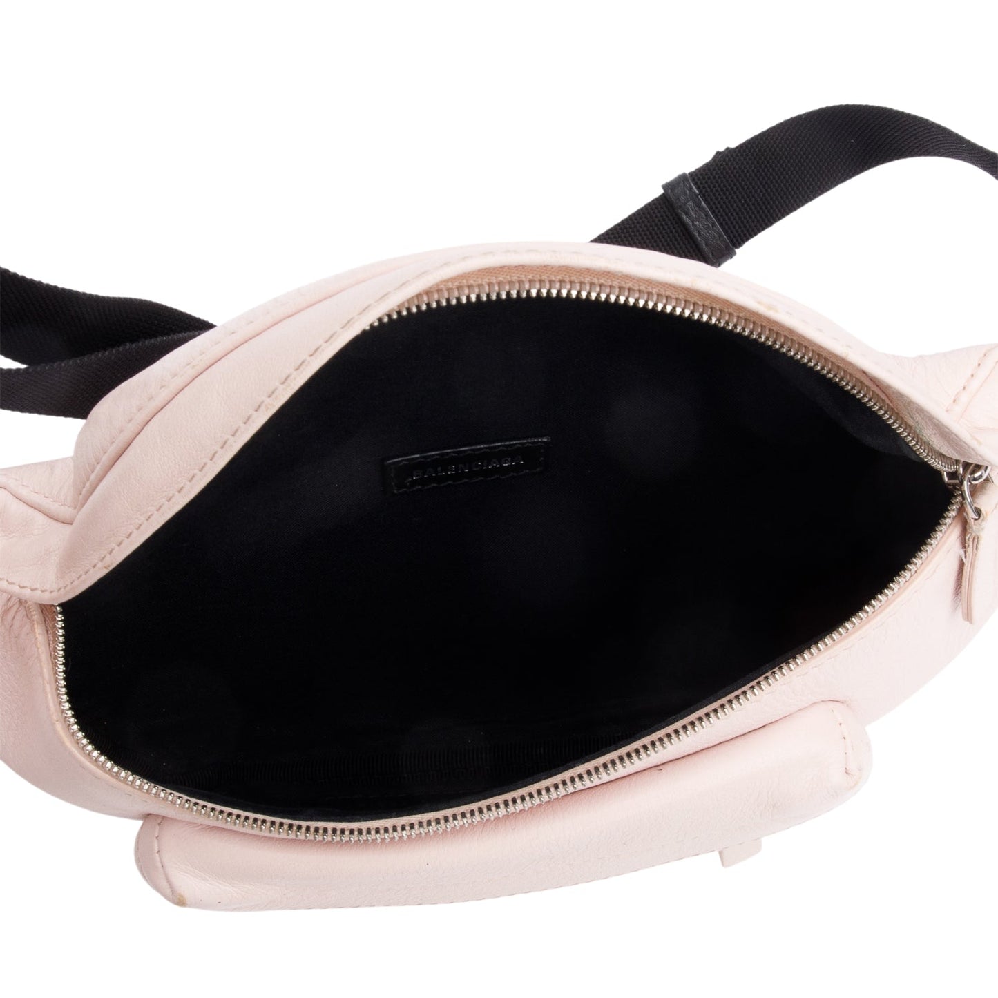 Balenciaga Pink Calfskin Leather Everyday Belt Bag