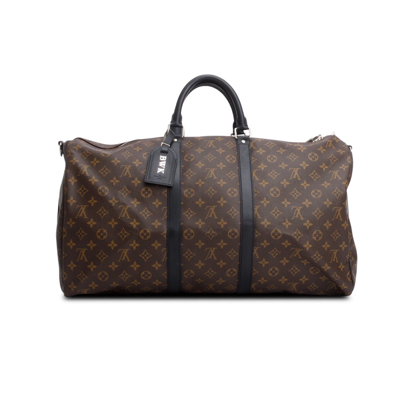 Louis Vuitton Monogram Macassar Keepall Bandouliere 55